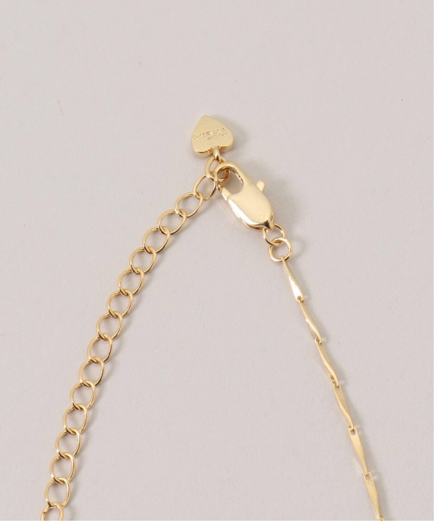 Theia Jewelry/テイア ジュエリー ツイストチェーンネックレス