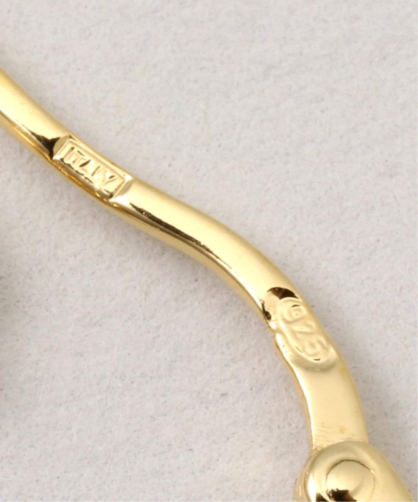 【LOUISE DAMAS】ヴィーナスフープピアス ルイーズダマス LOUISE DAMAS/ルイーズダマス フープピアス AUG-6（ピアス（両耳