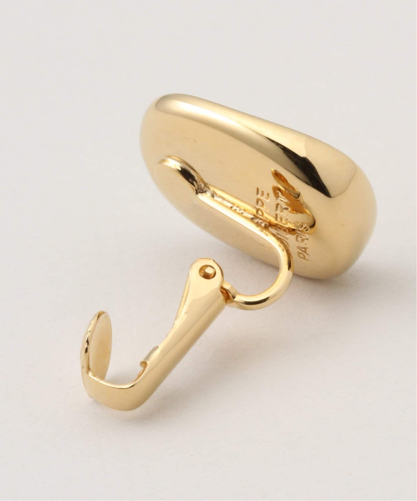 PHILIPPE AUDIBERT/フィリップ・オーディベール プレートイヤリングGD