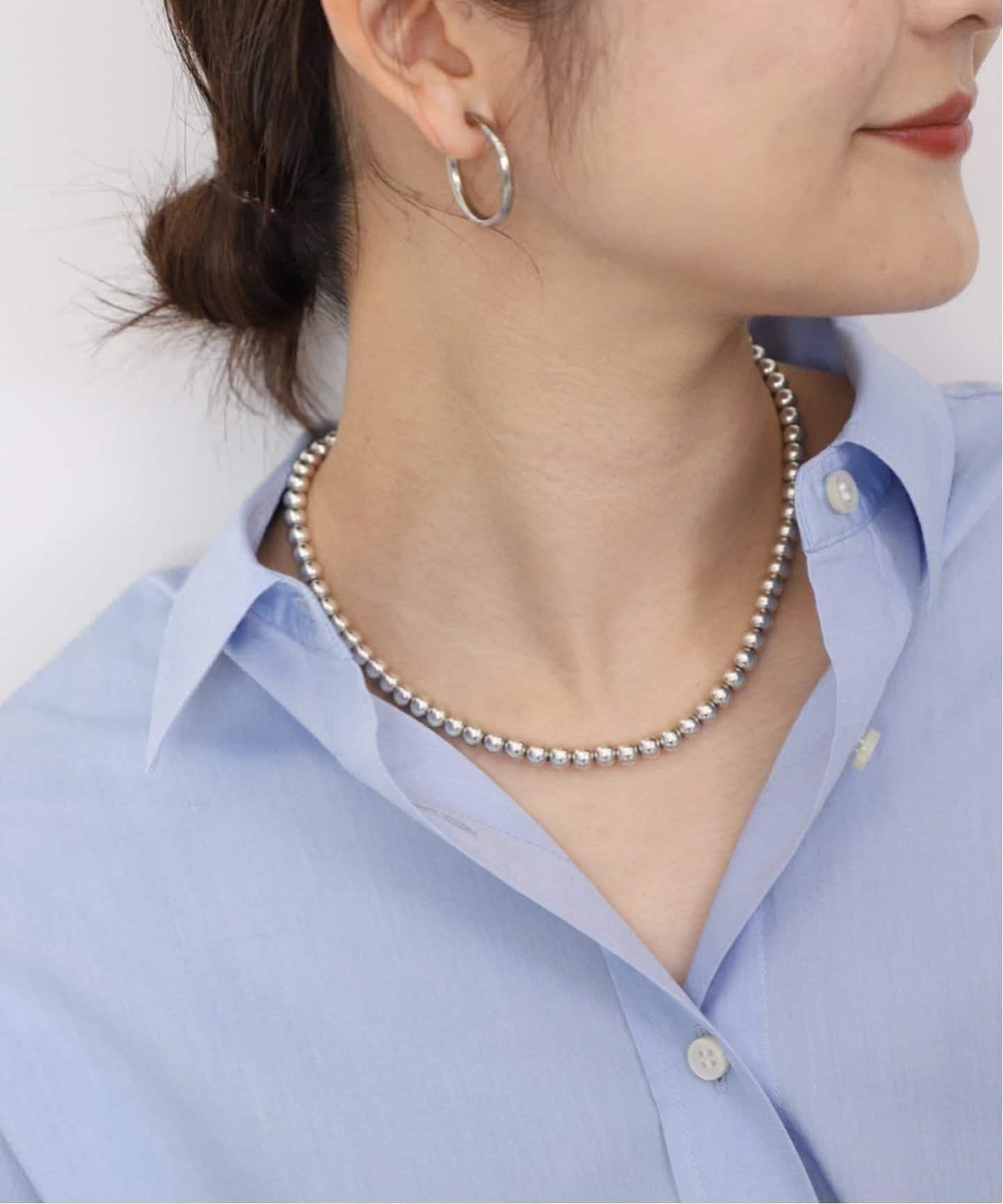 美品【SLOBE IENA】SLOBE プレーンネックレス 淡水パール 淡水パールネックレス SLOBE IENA AnisaSojika/アニサソジカ