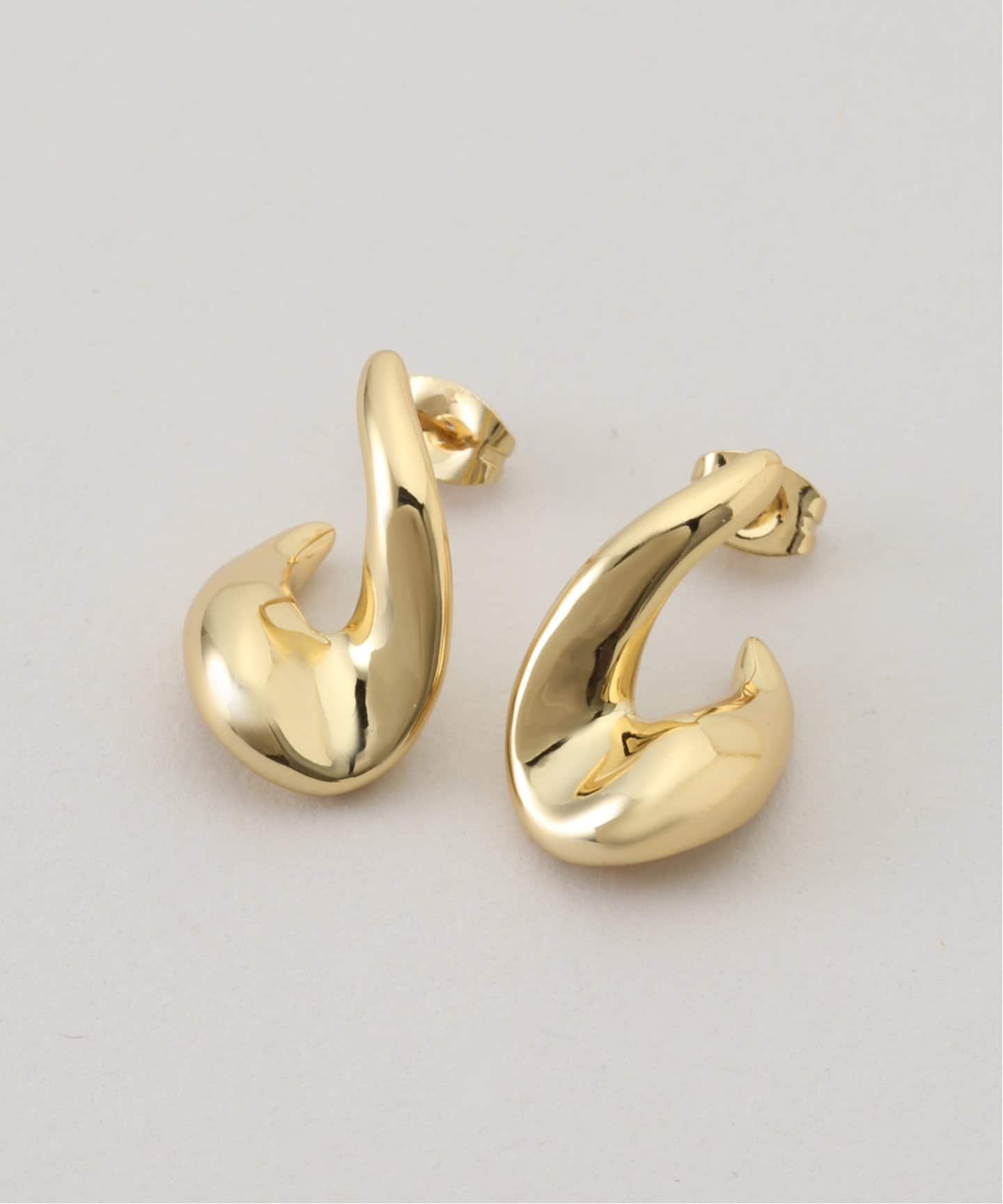 SHASHI/シャシ ウェーブピアス SH-E1373（ピアス（両耳用））｜SLOBE