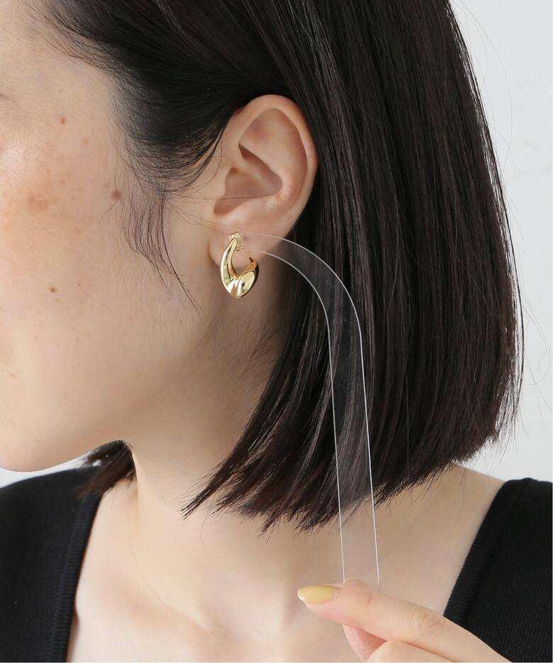 SHASHI/シャシ ウェーブピアス SH-E1373（ピアス（両耳用））｜SLOBE 