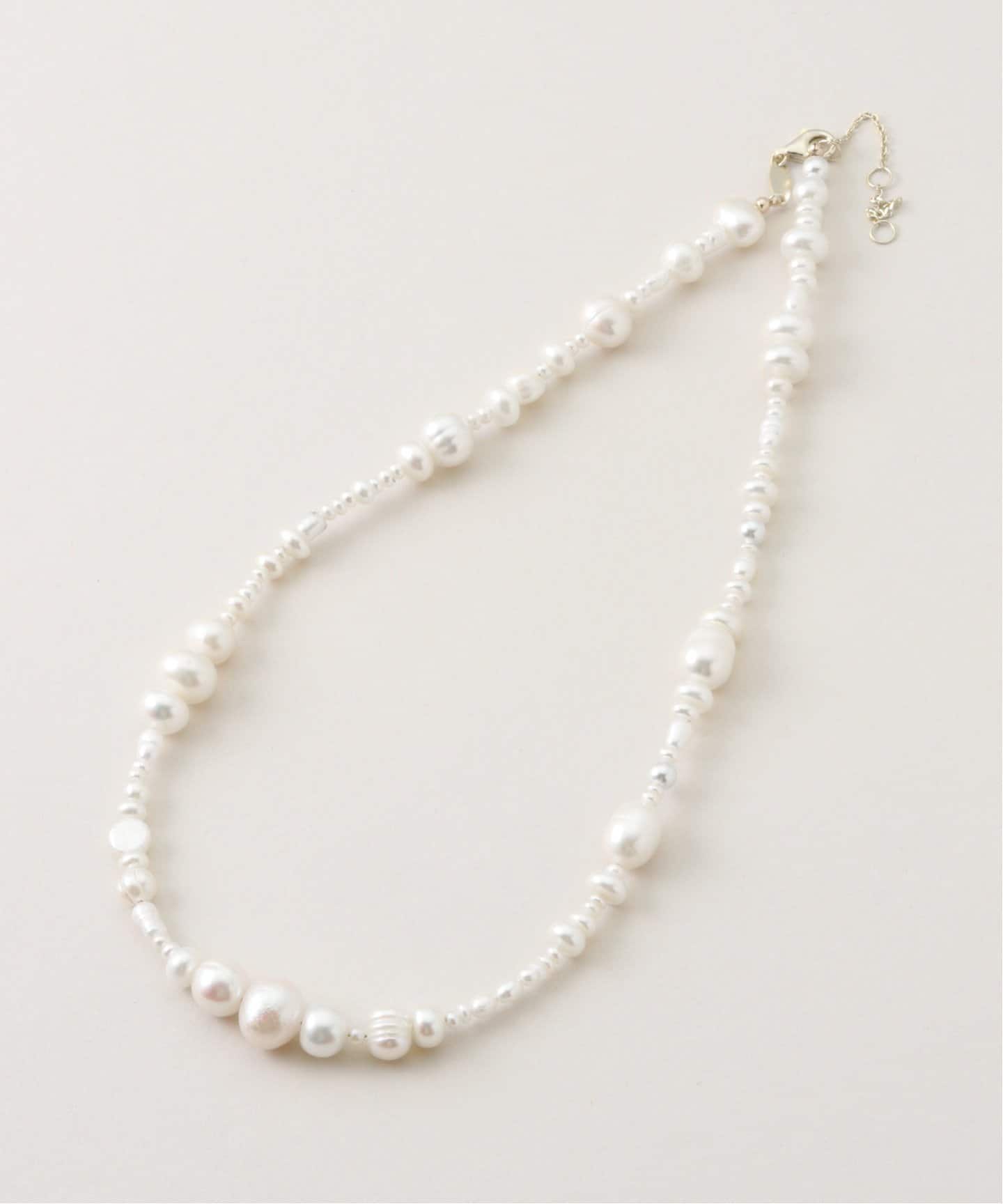 Shashi ネックレス キュービックジルコニア シャシ パール SHASHI/シャシ パールネックレス SH-N495(ネックレス)|SLOBE