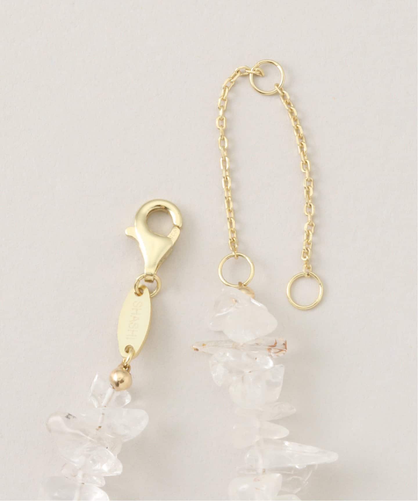 スローブイエナ　SHASHI クリアネックレス SHASHI/シャシ クリアネックレス SH-N578（ネックレス）｜SLOBE