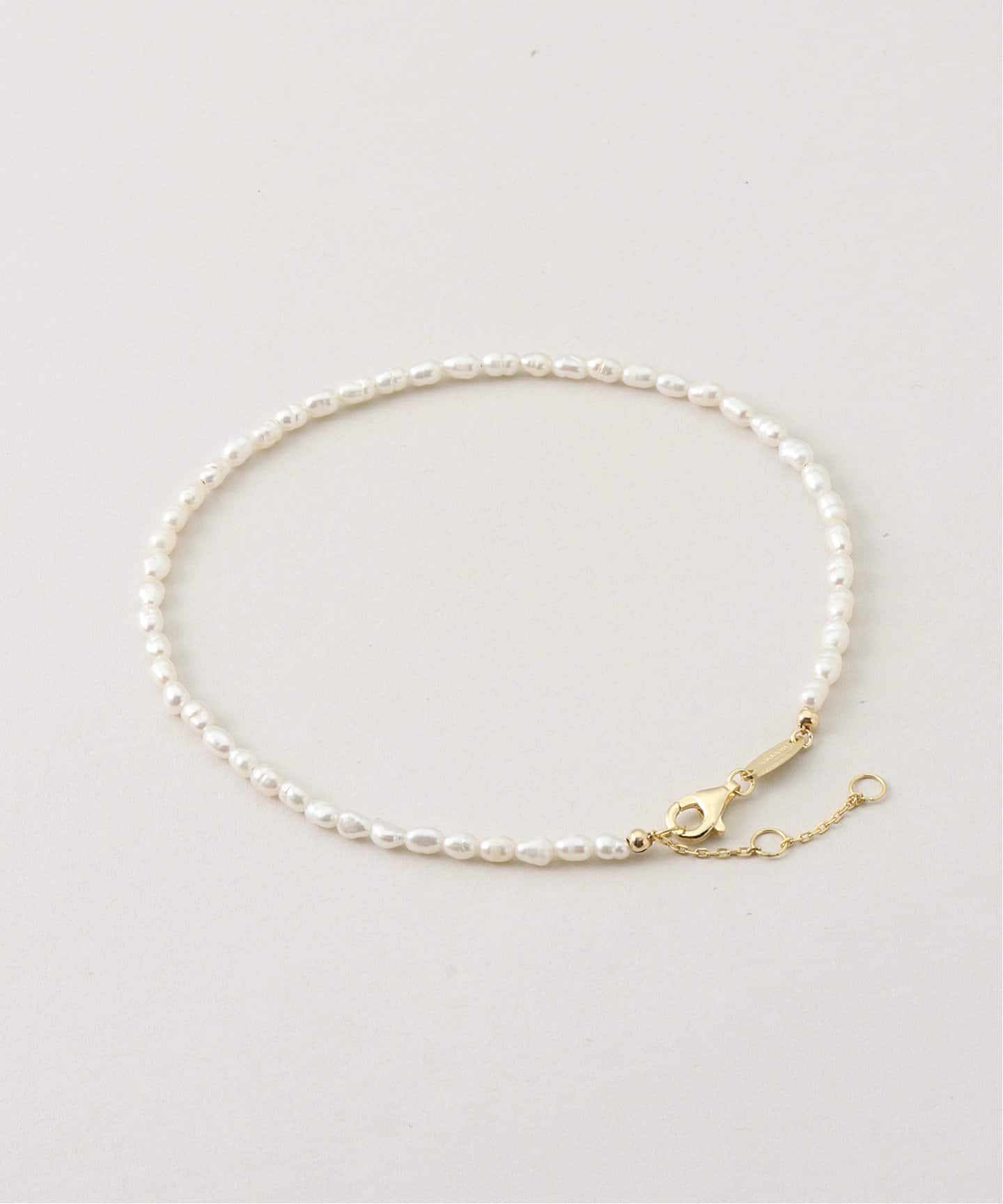 SLOBE IENA SLOBE アンクレット　新品 SHASHI/シャシ SLOBE別注 パールアンクレット SH-A022