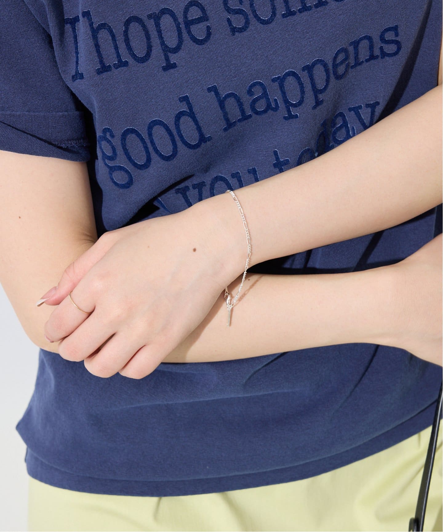 TEN./テン フィガロチェーンブレスレット SV NO.BR-0038