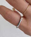 unique/ユニーク SLOBE別注 ダイヤモンド2粒リング