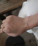 unique/ユニーク SLOBE別注 ダイヤモンド1粒ブレスレット