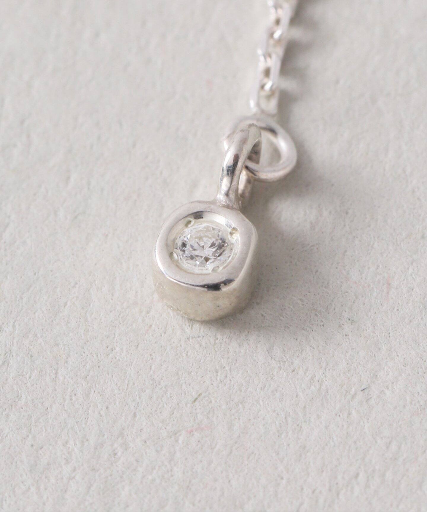 SLOBE ＩＥＮＡダイヤピアス unique/ユニーク SLOBE別注 ダイヤモンドチェーンピアス（ピアス（両耳