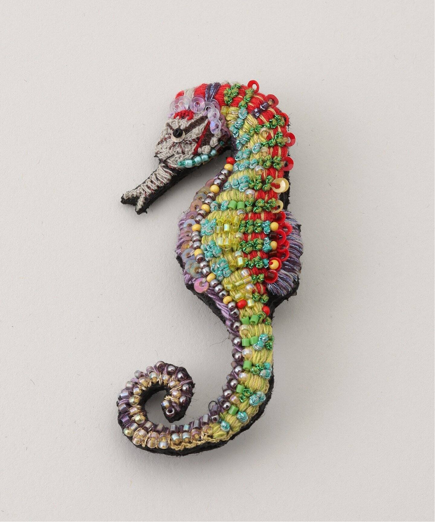 Trovelore/トロベローレ spotted seahorse ブローチ（その他 