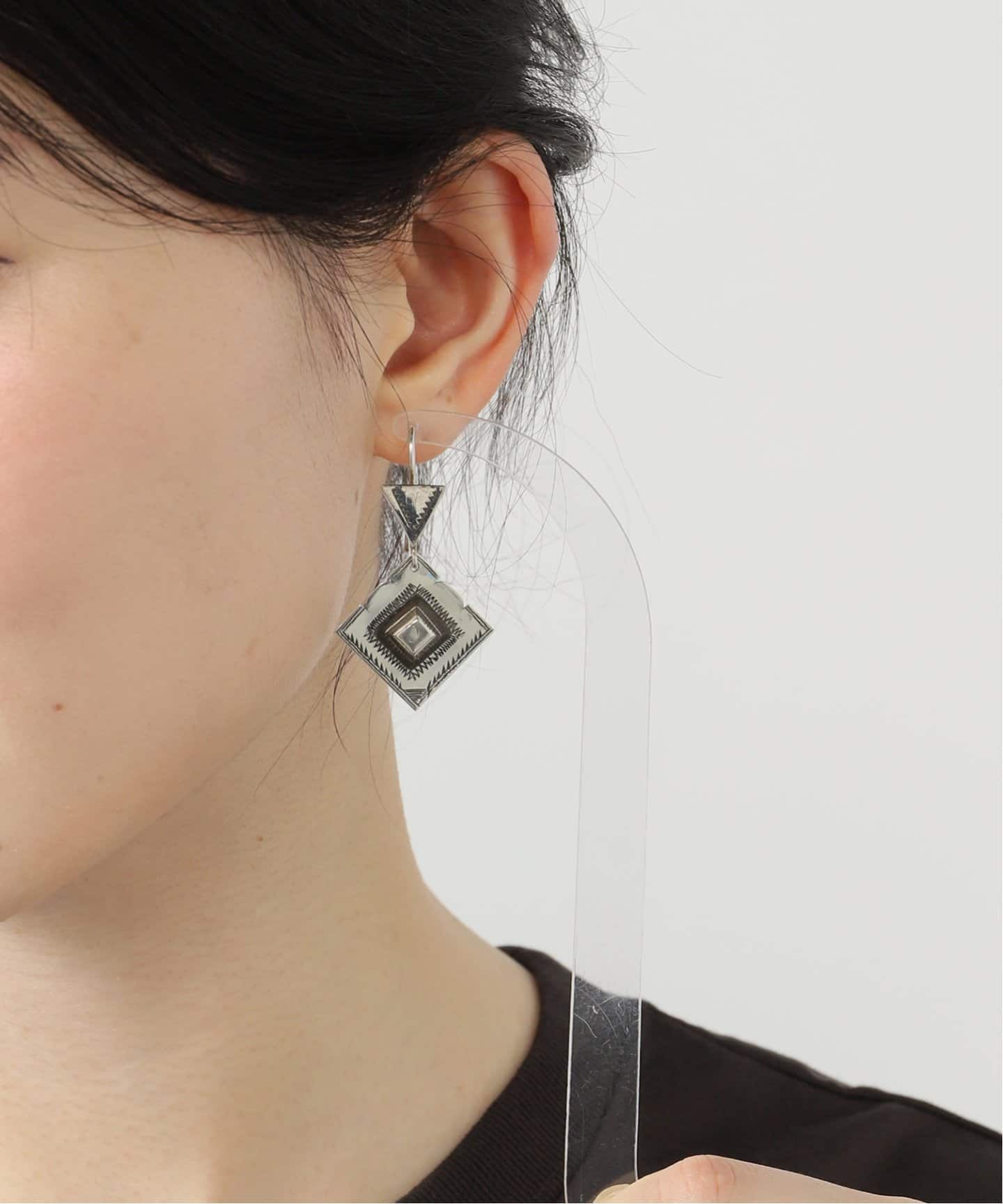 ADAWAT'N TUAREG/アダワット トゥアレグ TANSWAT EBONY ピアス