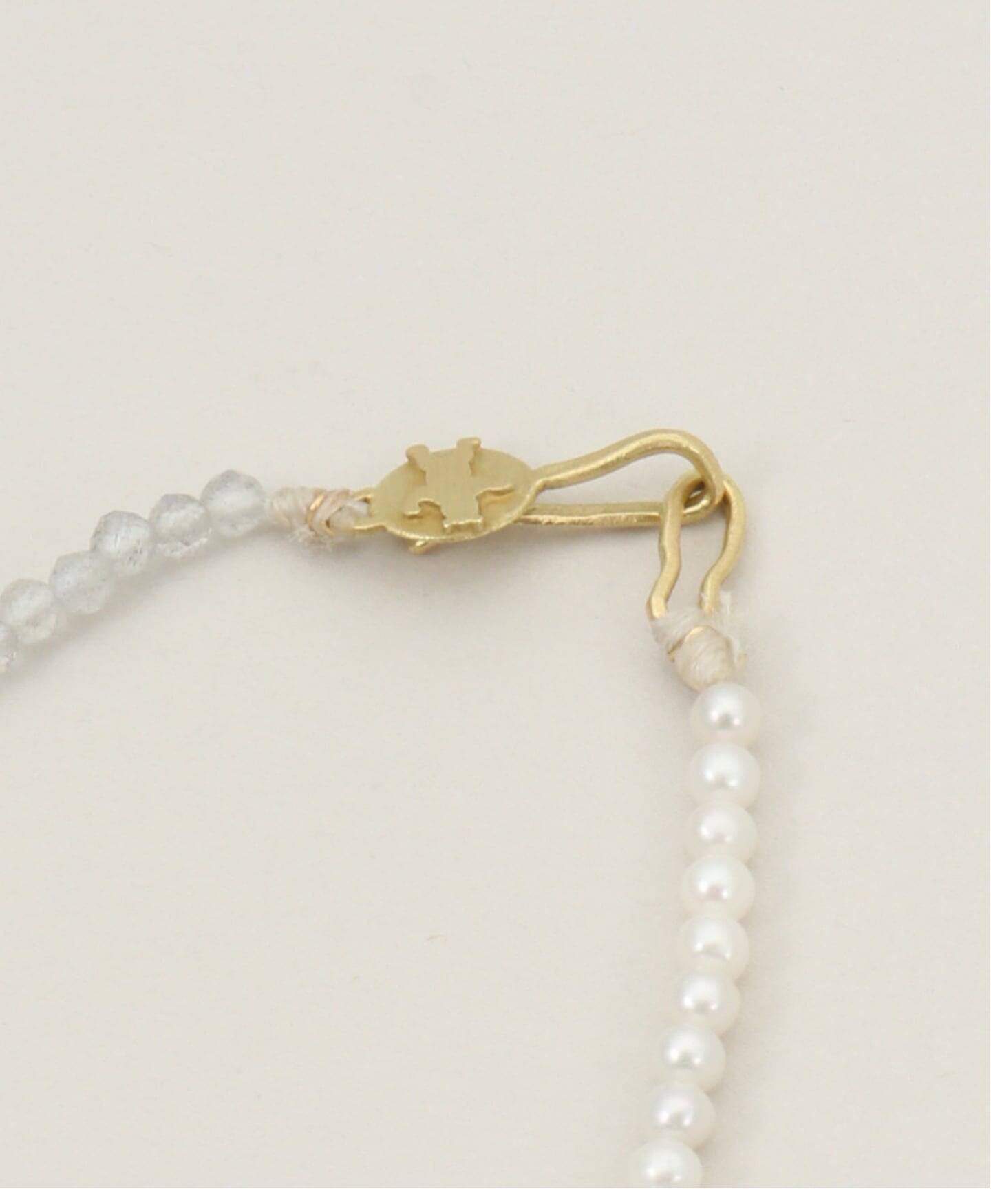 STONES STONE ZOO ストーンズ ストーン ズー ネックレス pearl*onyx