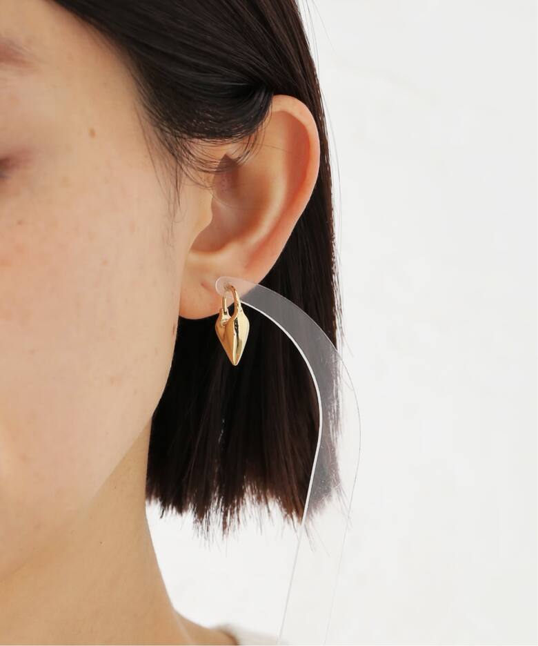 OTIUMBERG./オティウムバーグ Roscida ハートフープピアス OEY24S-3097 