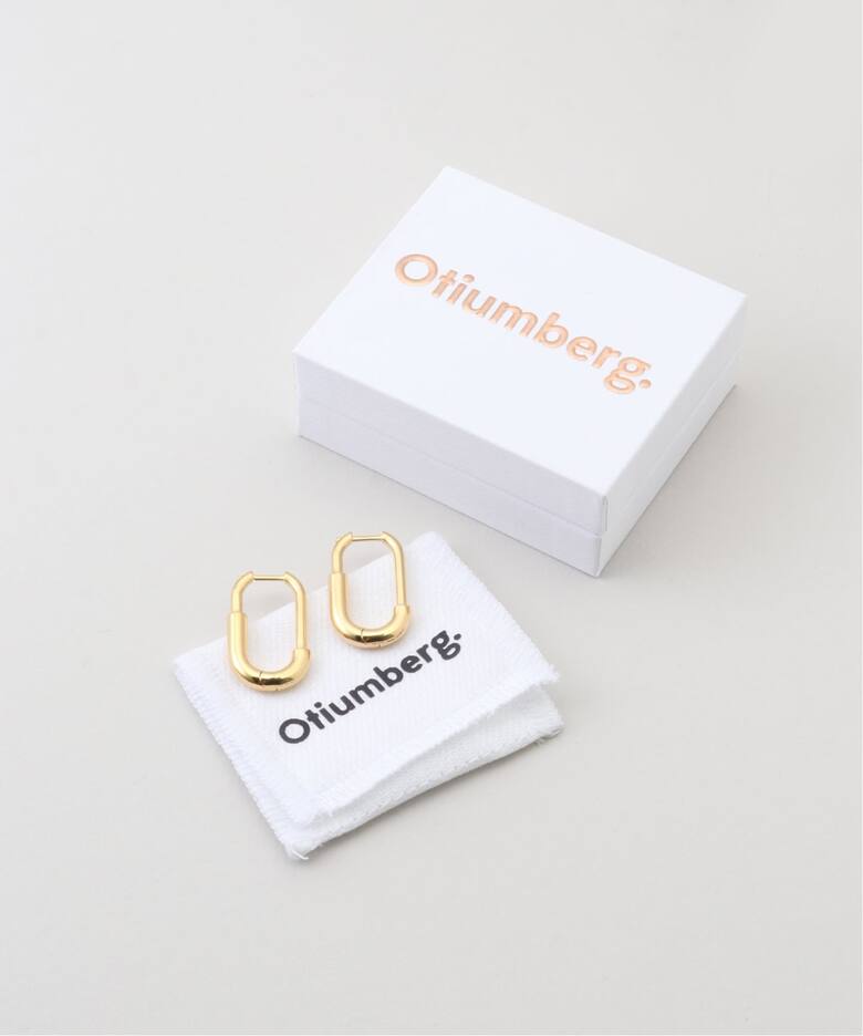 OTIUMBERG./オティウムバーグ Large Stapleフープピアス OT0029-2610 