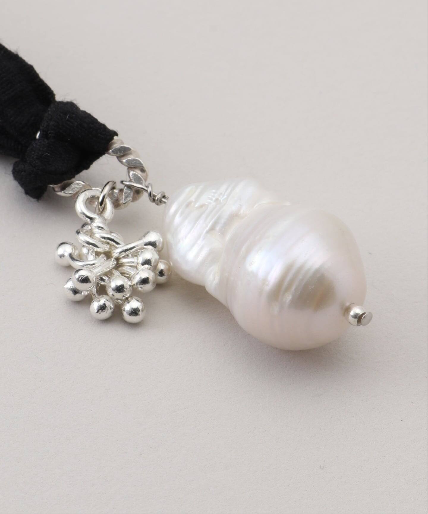 Y.A.Acc/ワイエーアク×LA BOUCLE別注 バロックパールネックレス