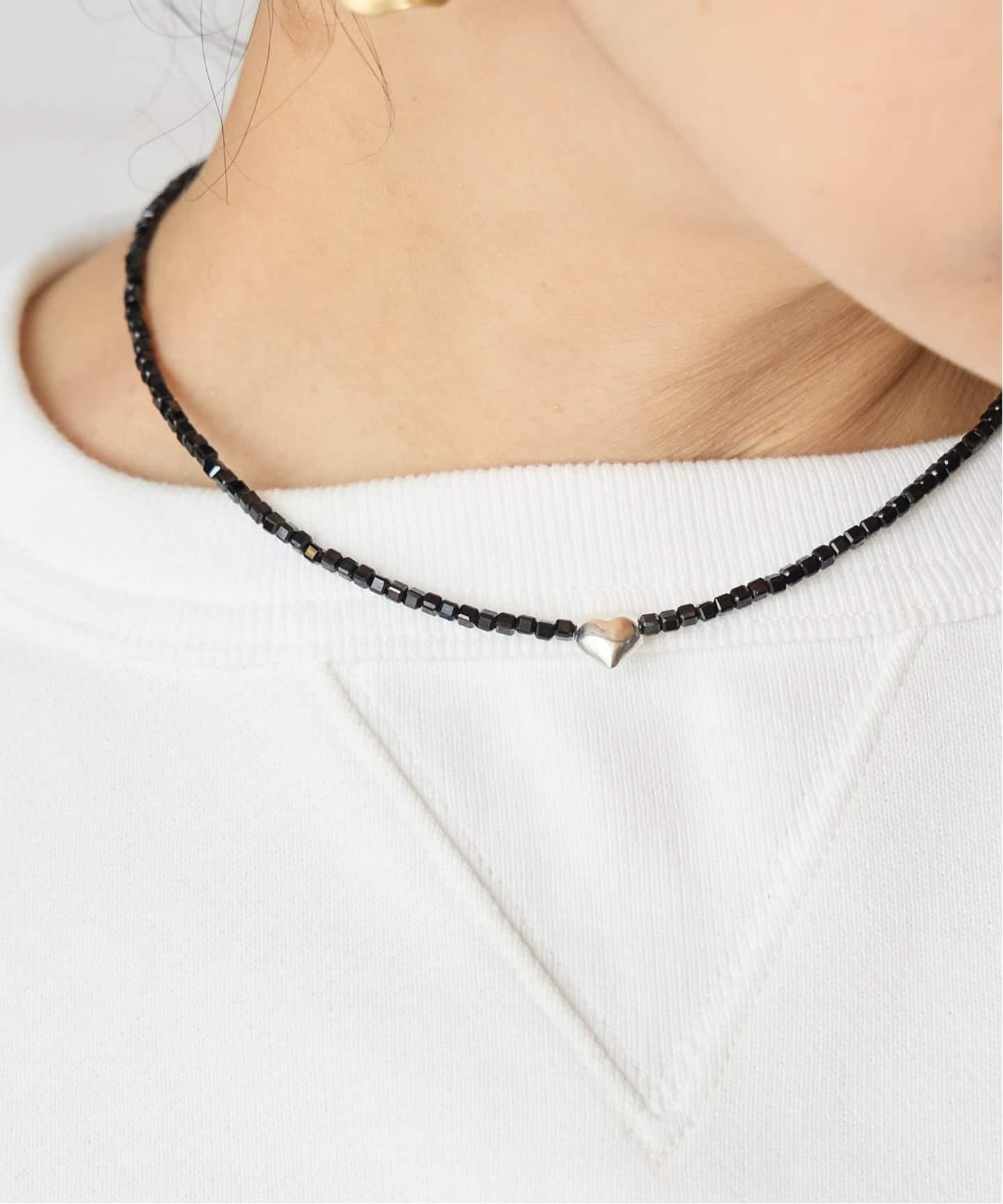 quip queint/クイップクエイント noan black ネックレス QU225