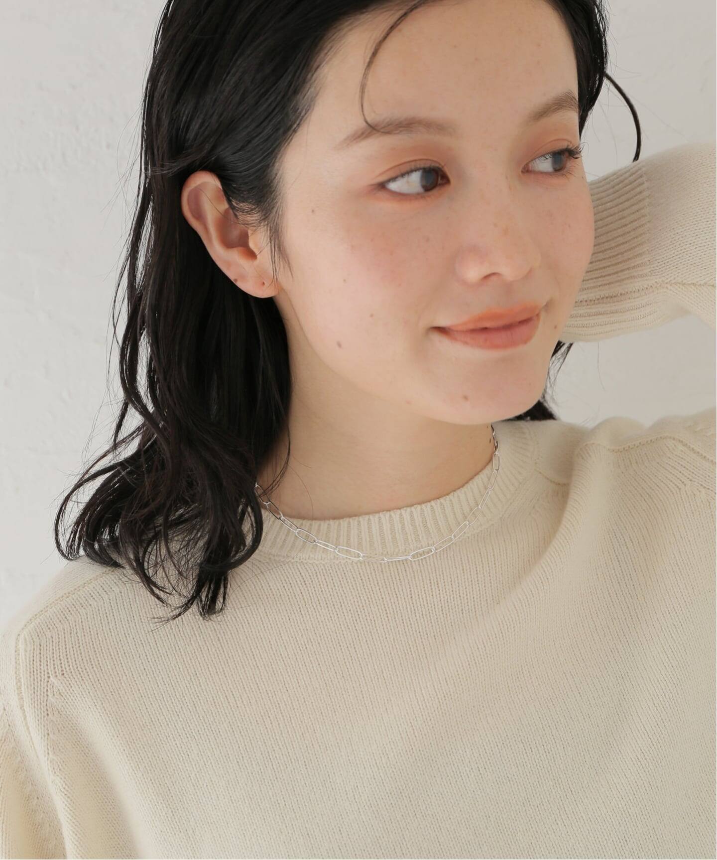 quip queint/クイップクエイント rectangle チェーンチョーカー QU038