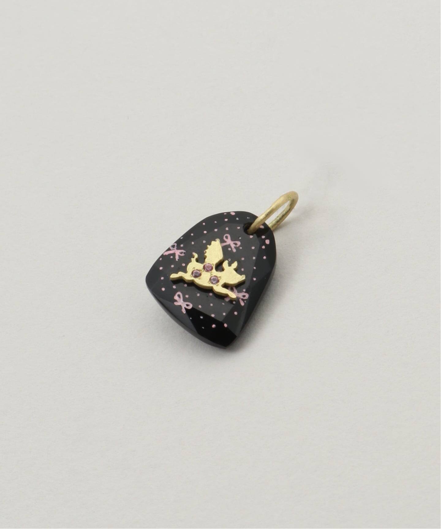 STONES STONE ZOO ストーンズ ストーン ズー TOP pig ribbon*onxy 