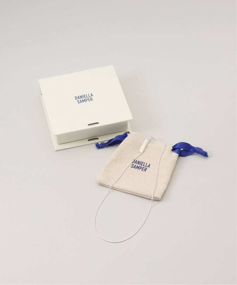 DANIELLA SAMPER/ダニエラサンパー THIN BOA CHAIN ネックレス 