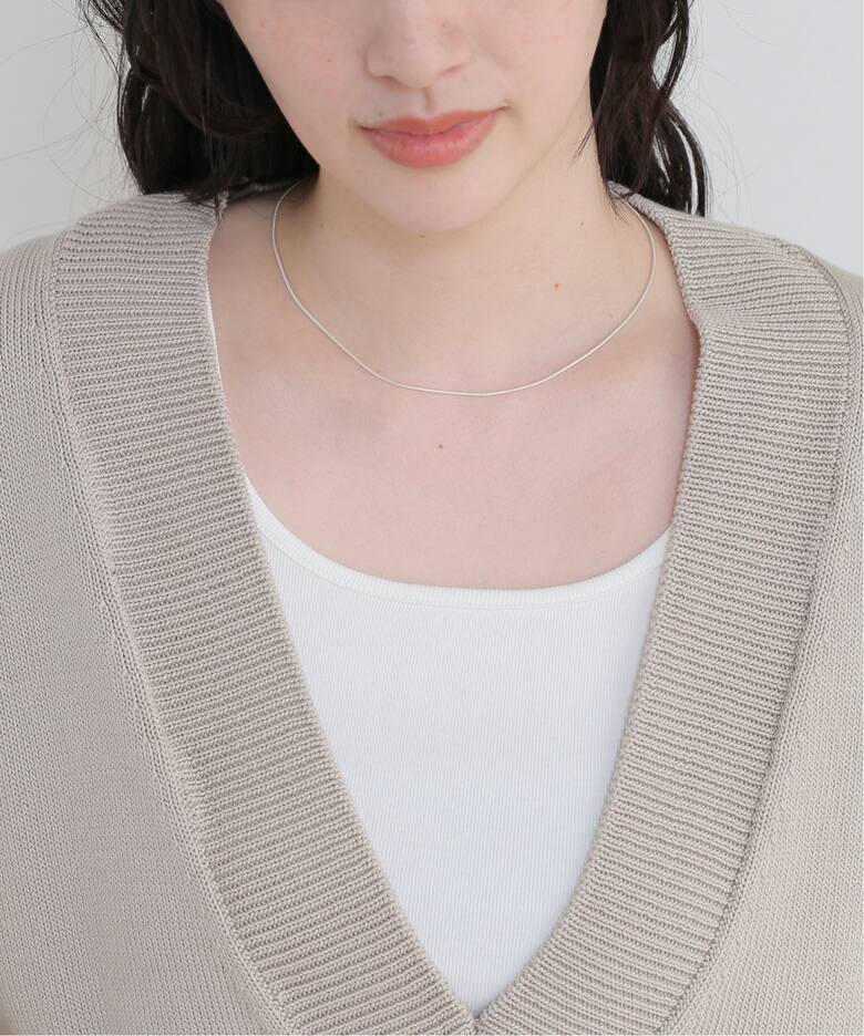 DANIELLA SAMPER/ダニエラサンパー THIN BOA CHAIN ネックレス 