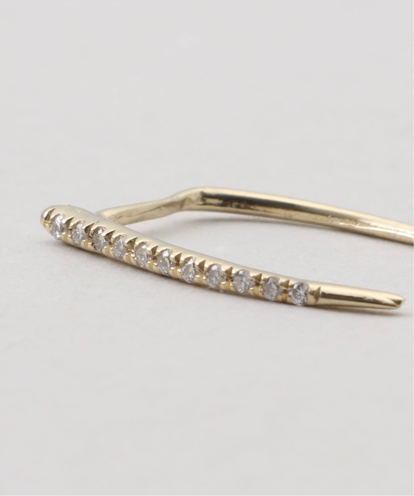 Gabriela Artigas / ガブリエル アルティガス TUSK EARRING PAVE
