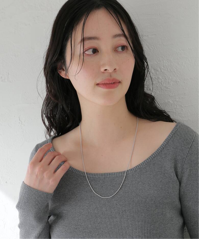 MARIHA / マリハ Silent Rain POPCORN チェーンネックレス 60 