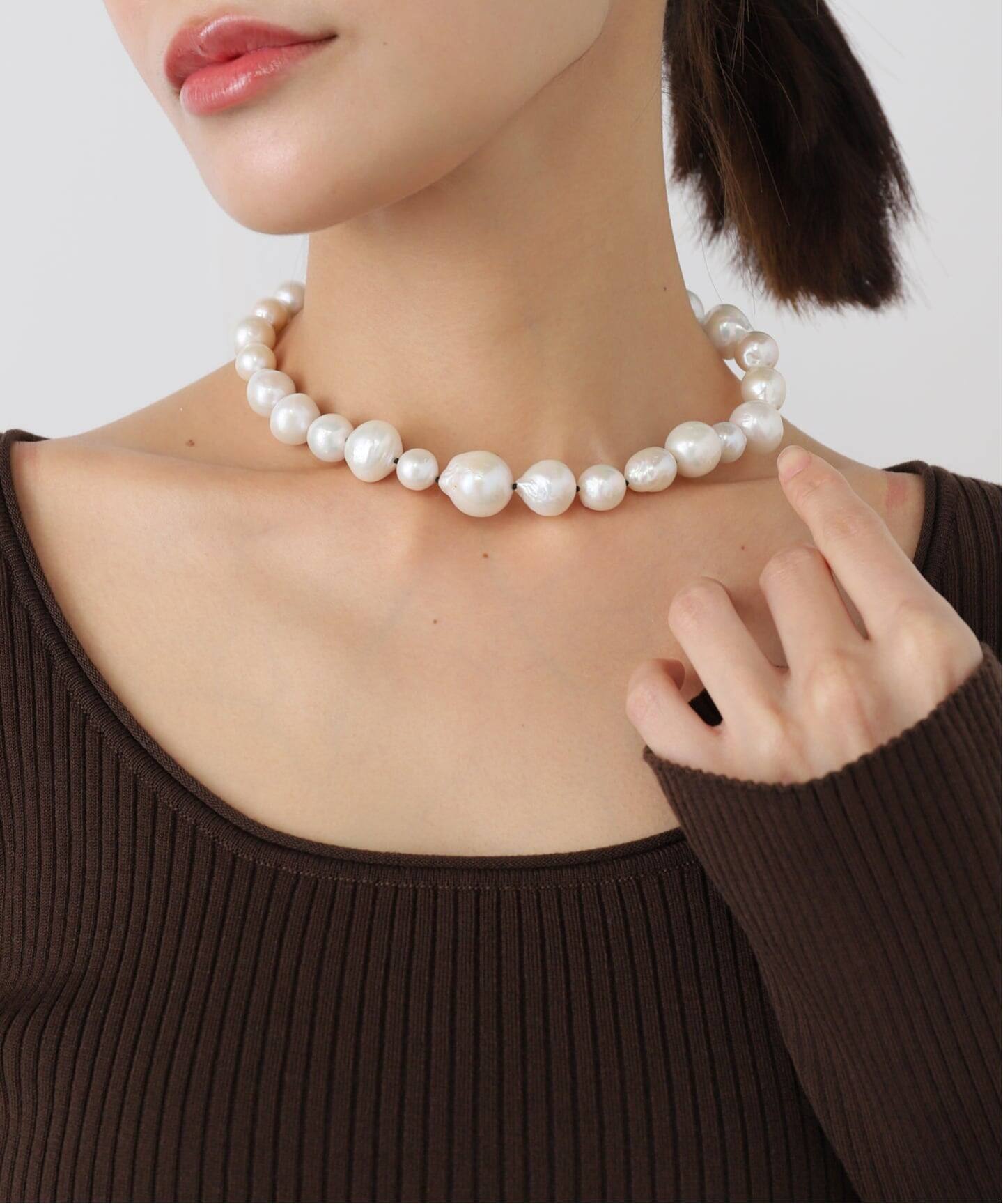 SOPHIE BUHAI / ソフィブハイ Pearl Moons Collar ネックレス 