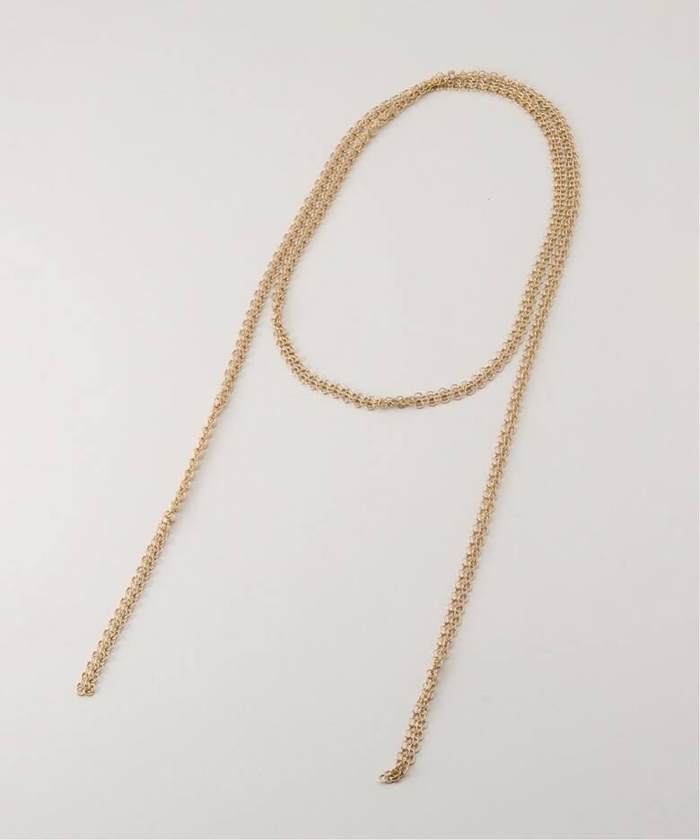 PASCALE LION / パスカルリオン CHAIN LONG TIE ネックレス 