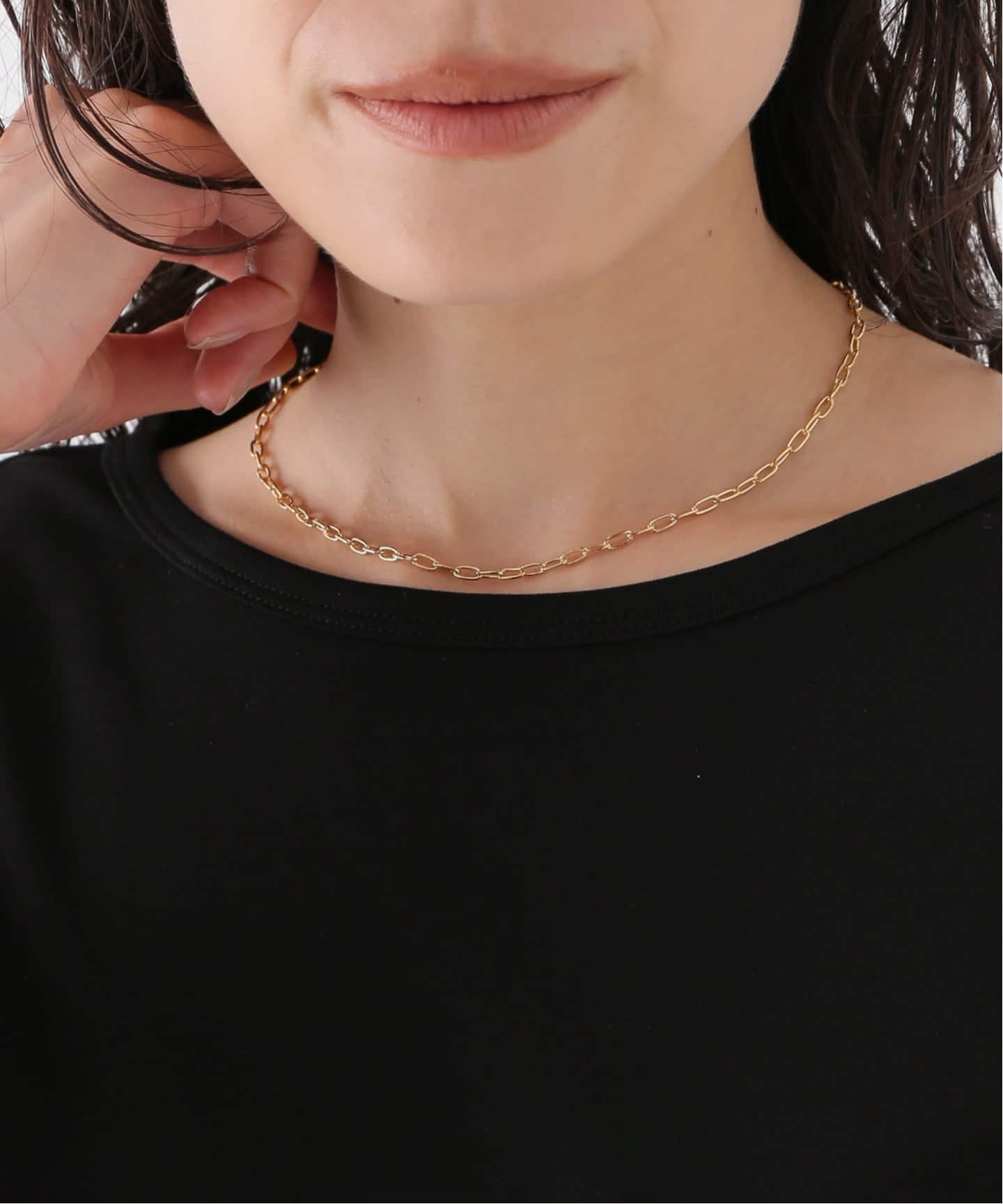 MARIHA / マリハ Silent Rain NECKLACE LONG OVALCHA ネックレス