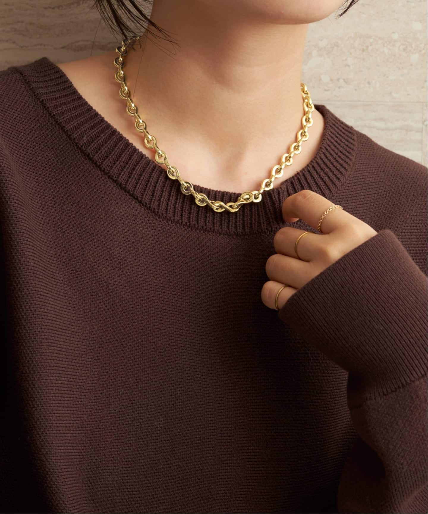 LAURA LOMBARDI / ローラロンバルディ NUOVA CHAIN 16 ネックレス