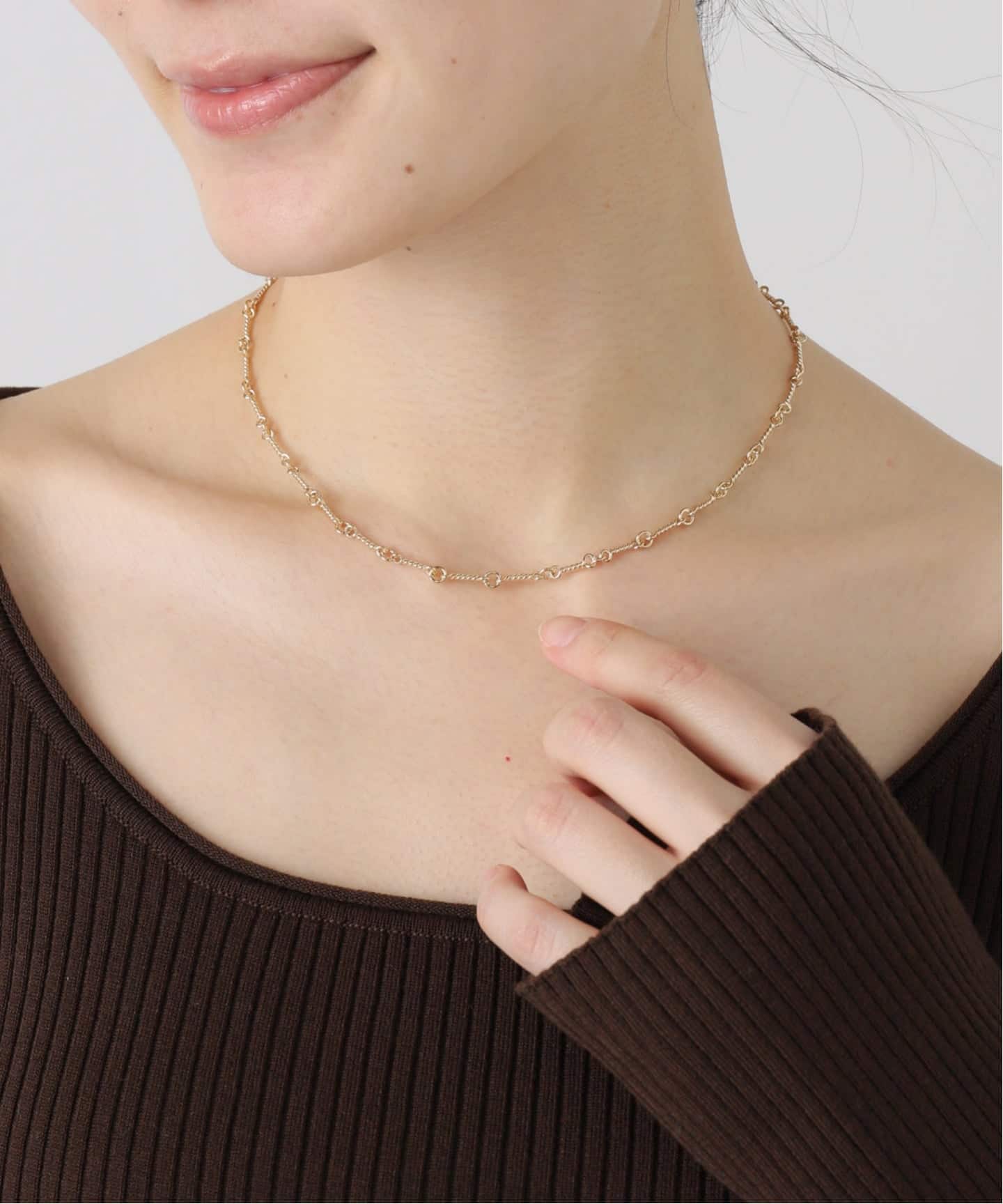 LAURA LOMBARDI / ローラロンバルディ RICCIO CHAIN 16 ネックレス