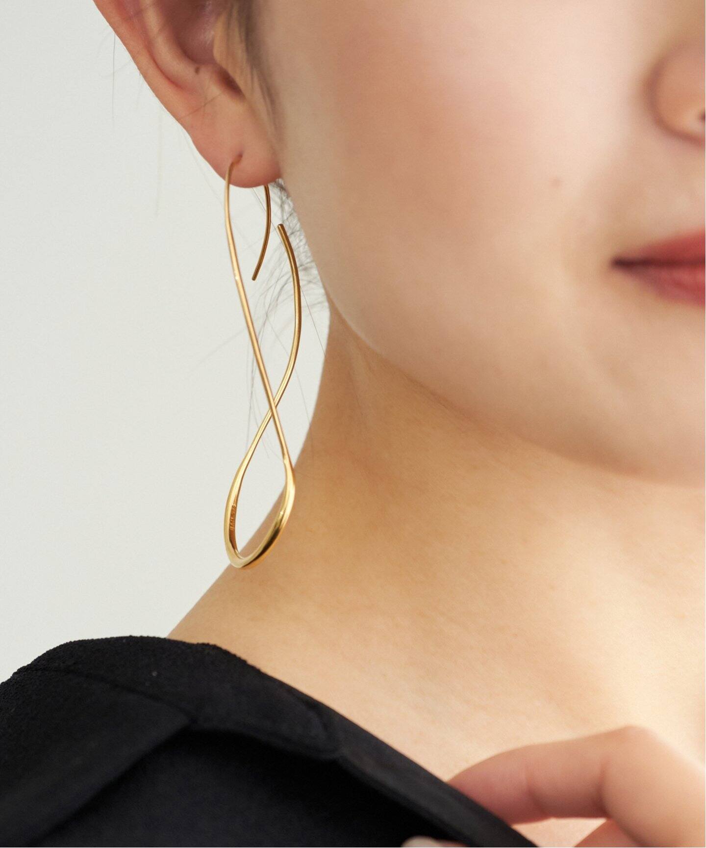 追加》BAR Jewellery / バージュエリー DRIFT ピアス(両耳用)（ピアス  