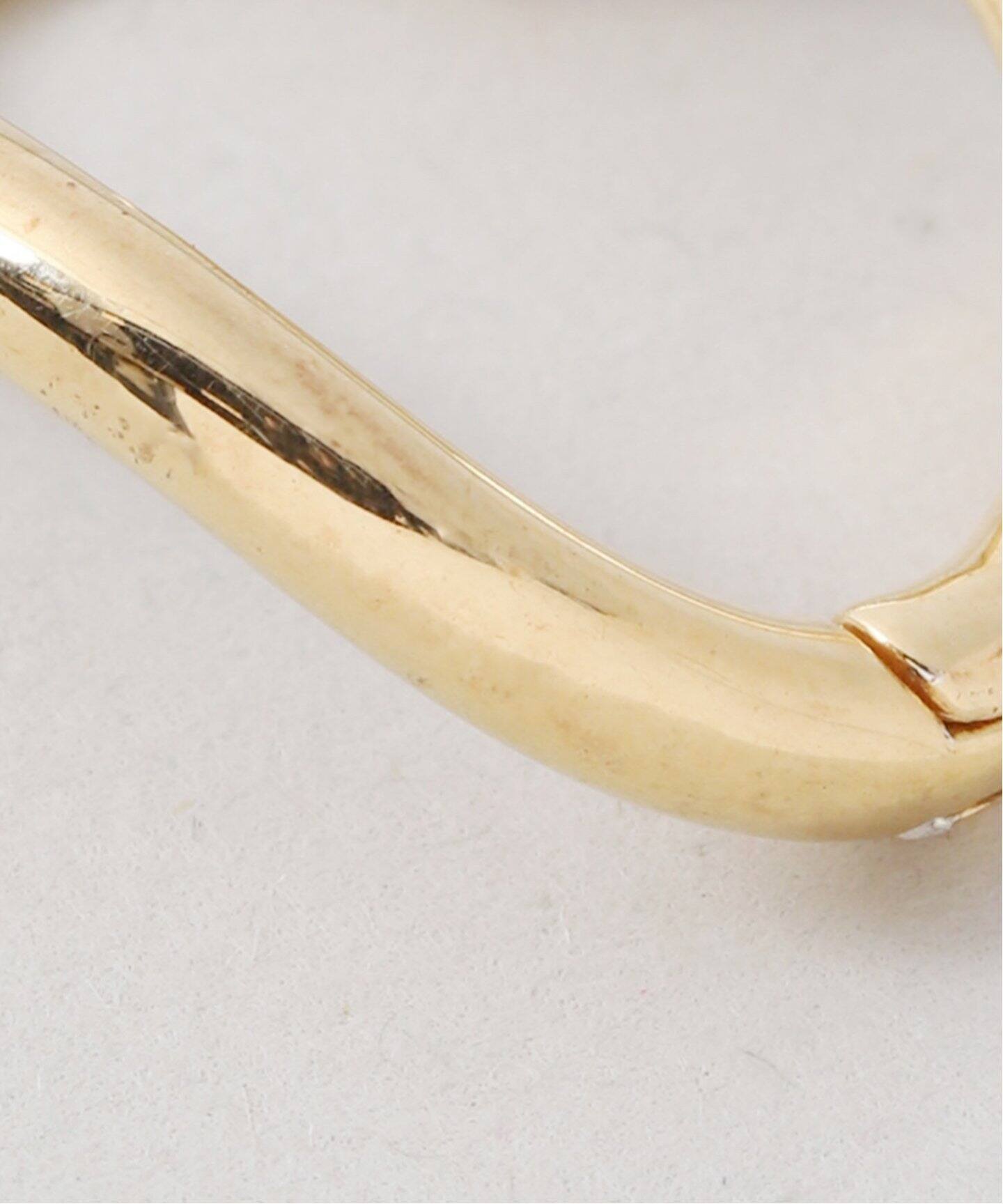 BAR Jewellery / バージュエリー CHUNKY OUTLINE ピアス(両耳用