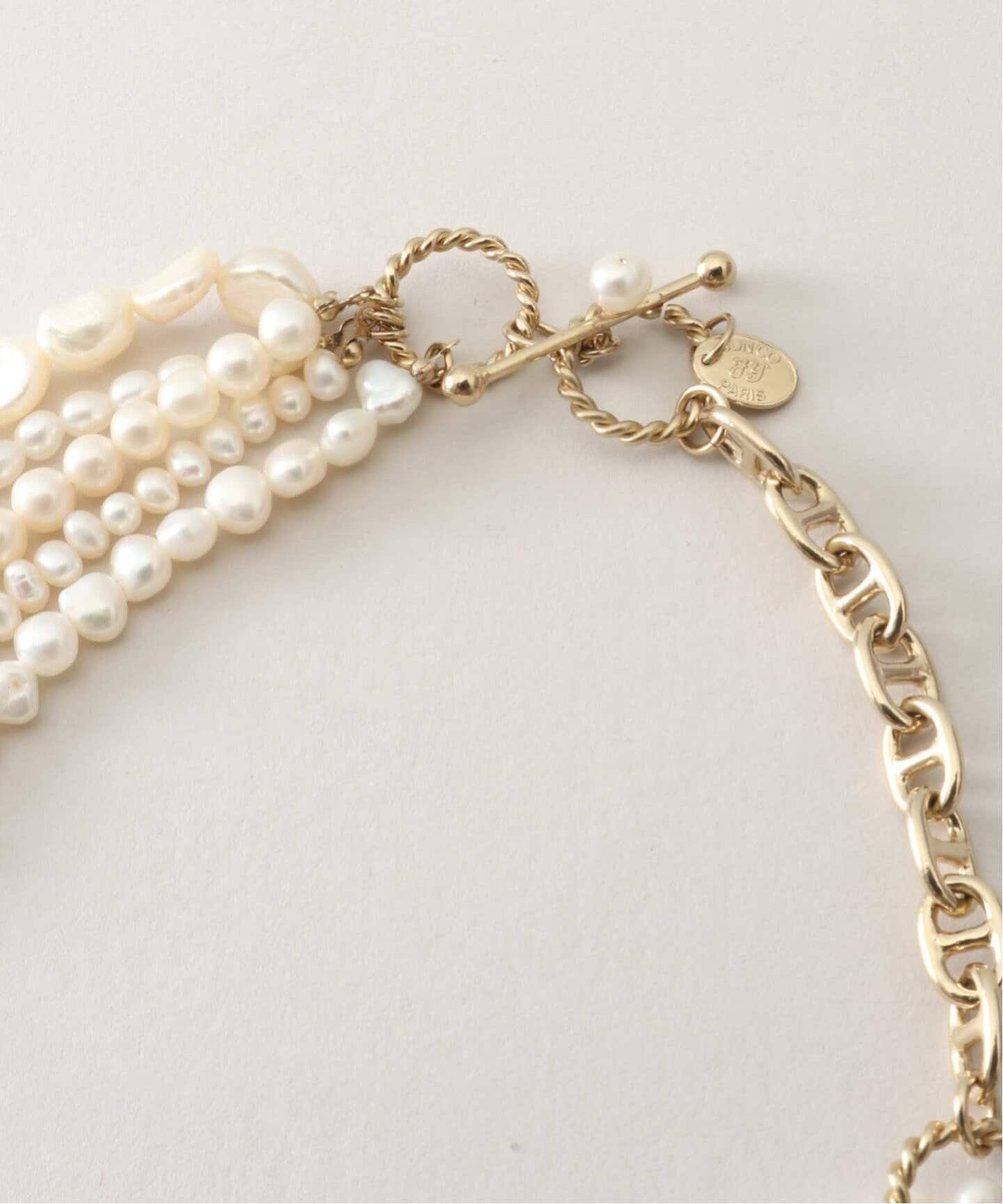 Junco Paris（ジュンコパリ）別注 5連淡水パールネックレス COL23HVM02  