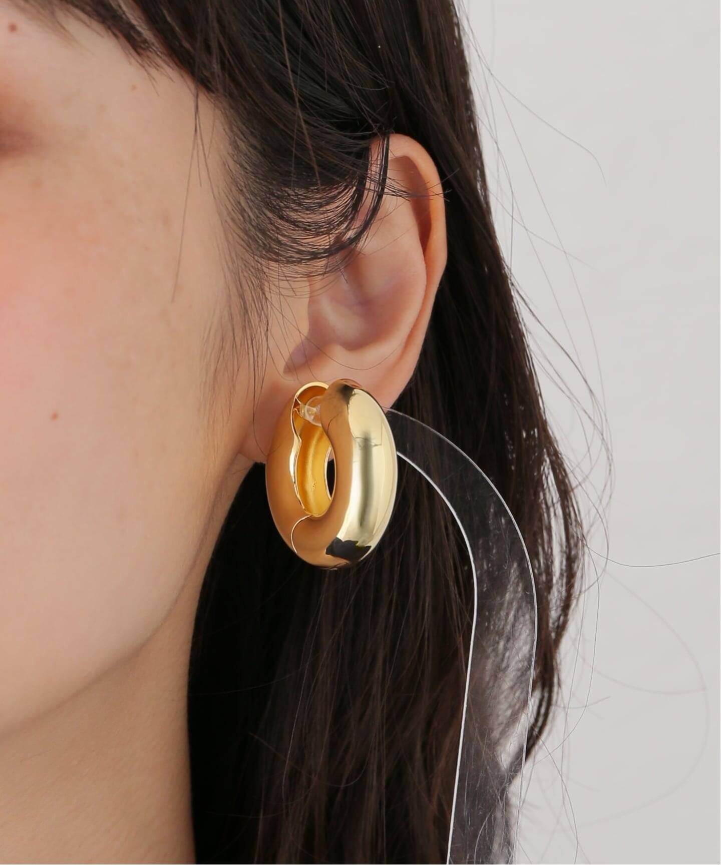 eliou エリウ DEVON ピアス EHDEV070 ゴールド（ピアス（両耳用