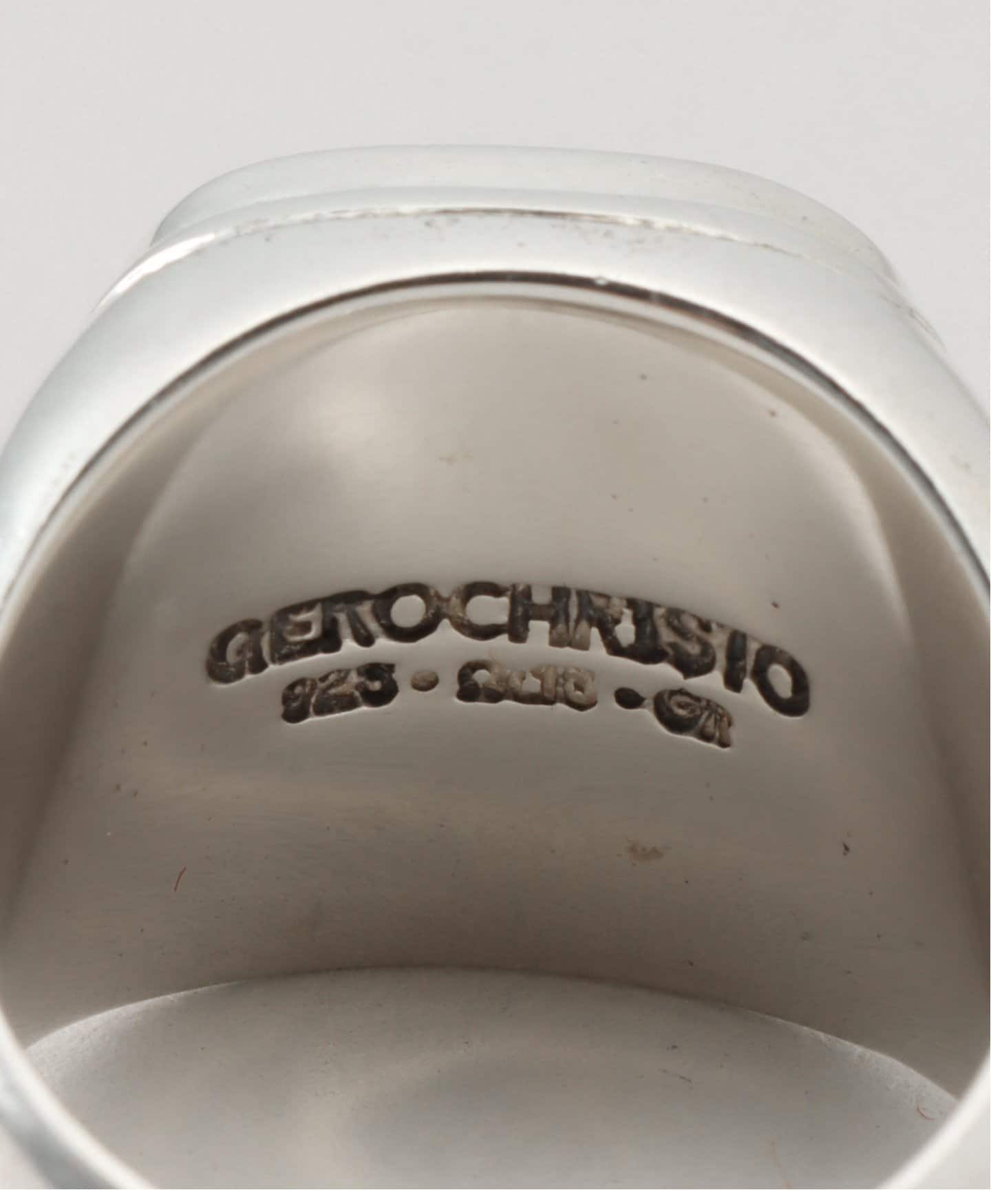 F.O GEROCHRISTO 925シルバー750 18金無垢象嵌リング F.O GEROCHRISTO 925シルバー750 18金無垢象嵌リング