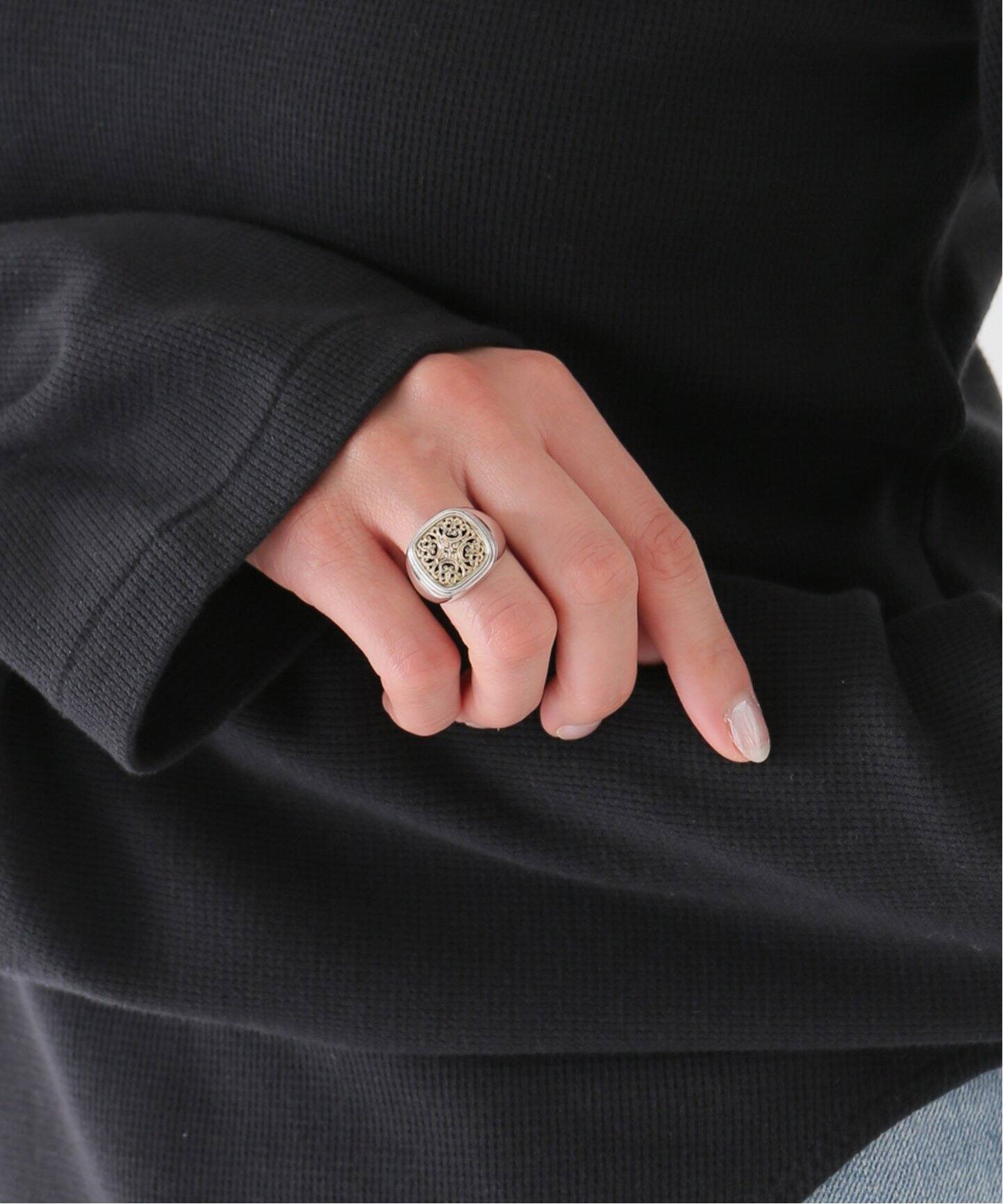 GEROCHRISTO ジェロクリスト Ring in 18K Gold and Sterlin 20477 
