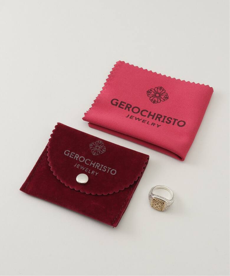 GEROCHRISTO ジェロクリスト Ring in 18K Gold and Sterlin 20432