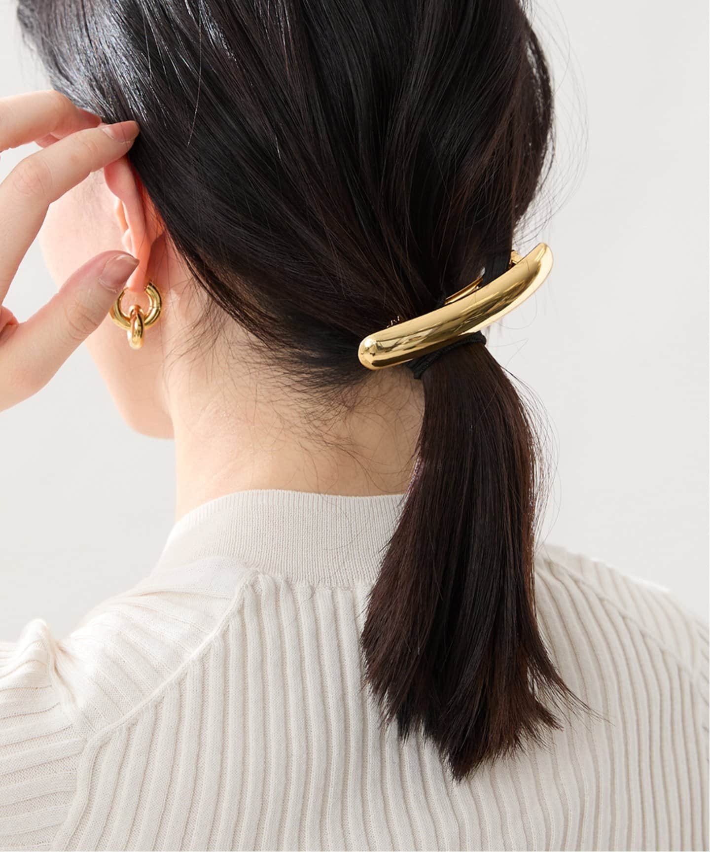LIE STUDIO ヘアーアクセサリー ヘアピン コーム ゴールド LIE STUDIO リエ スタジオ The Molly Hair Clip（ヘア