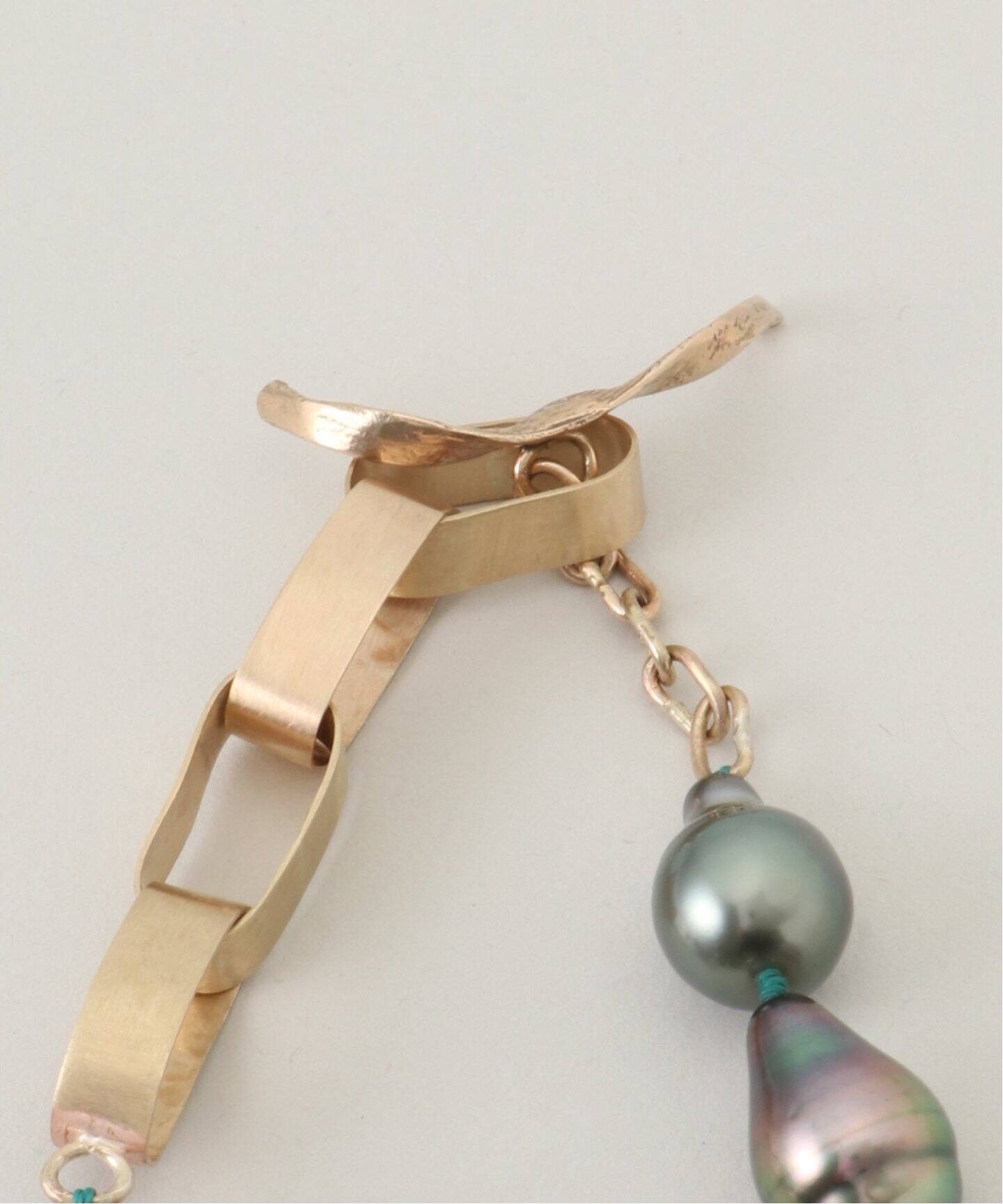 mariko tsuchiyama マリコ ツチヤマ Tahitian pearl Bracele 380030