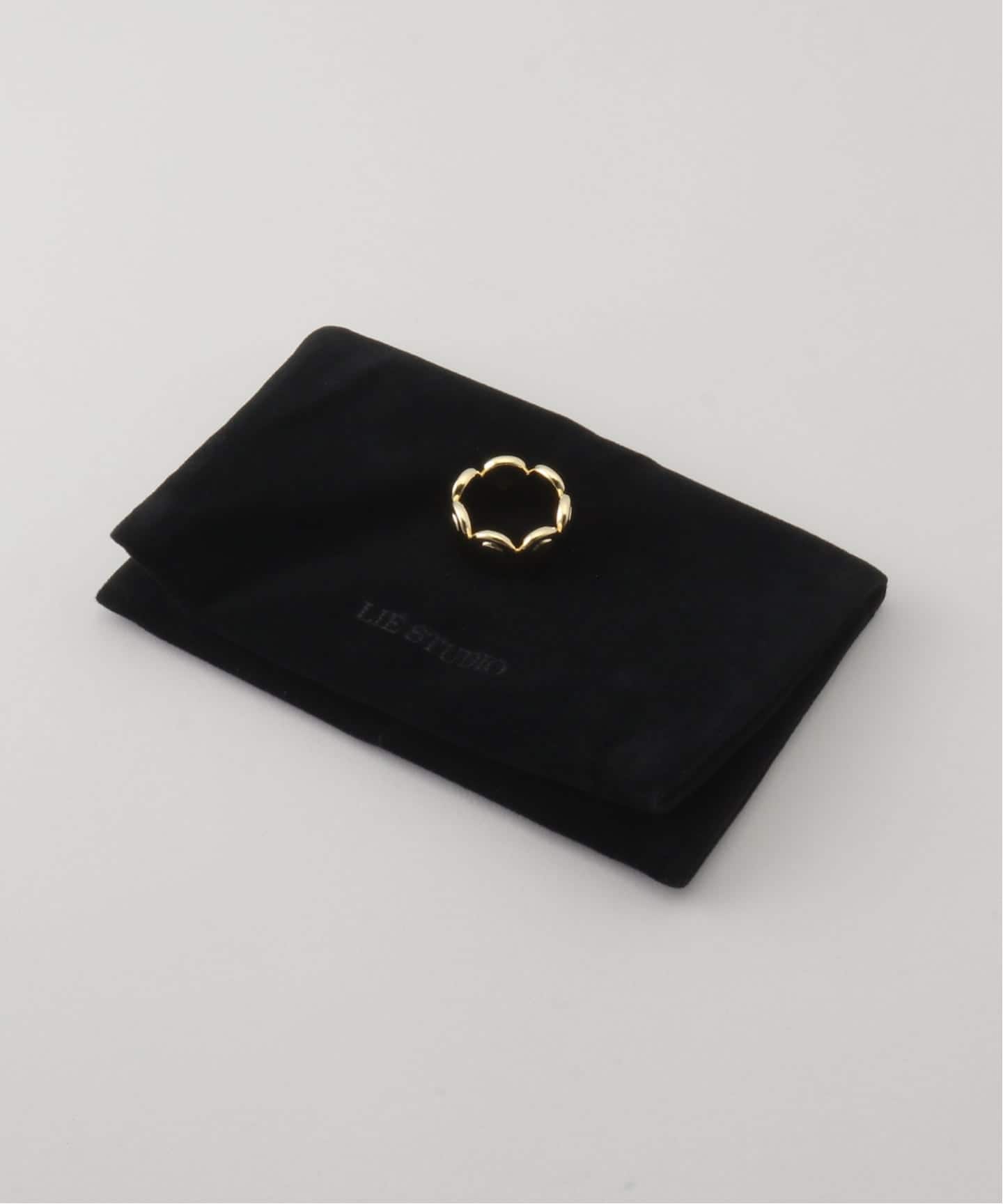 LIE STUDIO リエ スタジオ THE SASHA RING ゴールド（リング