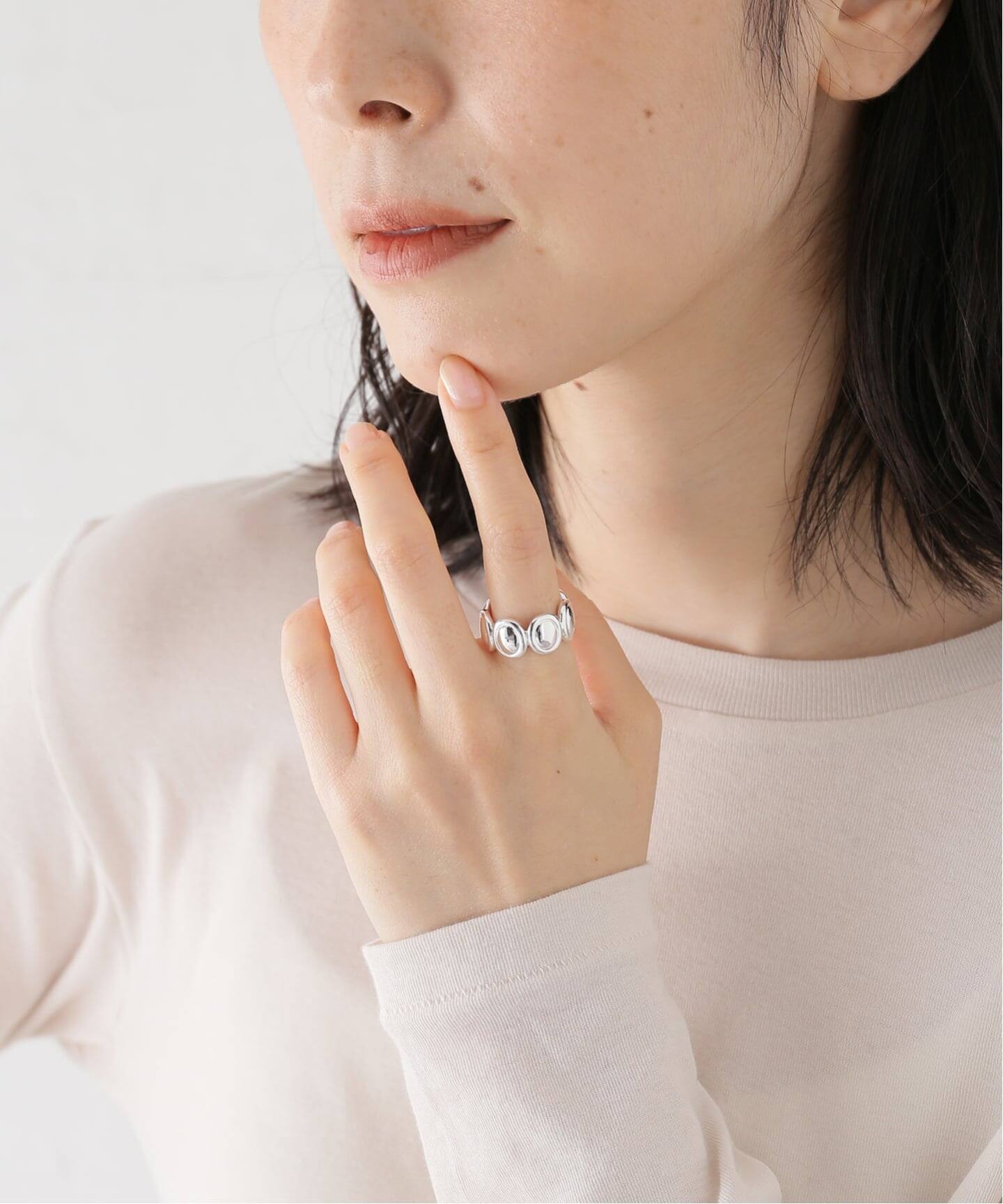 LIE STUDIO リエ スタジオ THE SASHA RING シルバー（リング