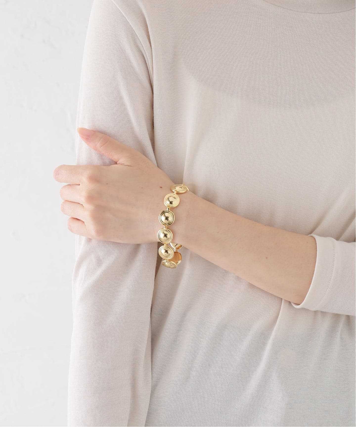 LIE STUDIO リエ スタジオ THE LIV BRACRLET ゴールド（ブレスレット