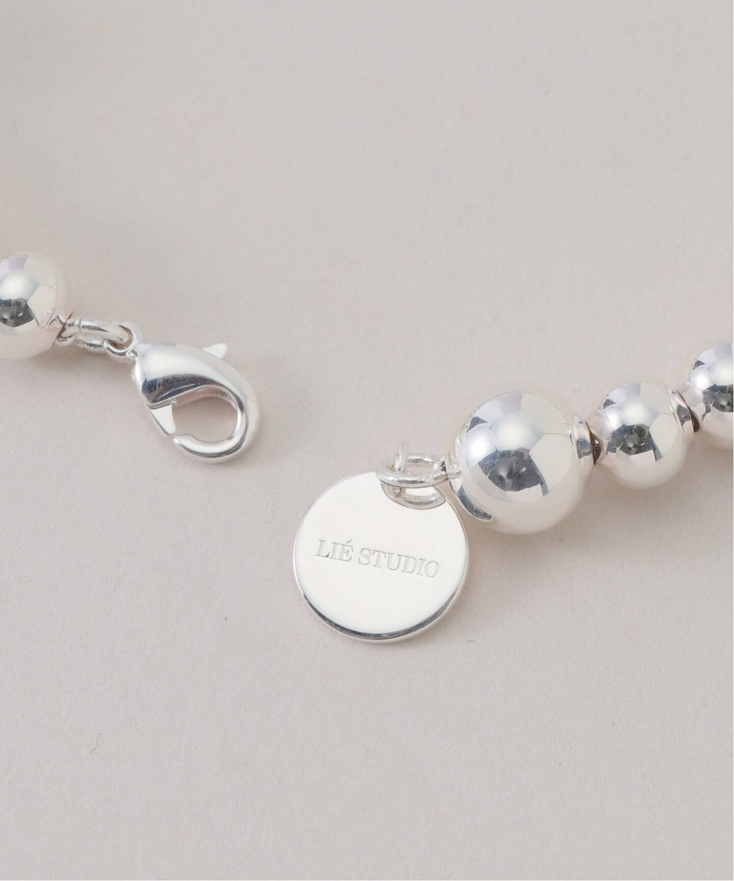 LIE STUDIO THE ELLY ボールチェーンネックレス シルバー TOMORROWLAND ネックレス LIE STUDIO THE ELLY ボールチェーン