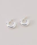 LIE STUDIO THE ROSE EARRING シルバー