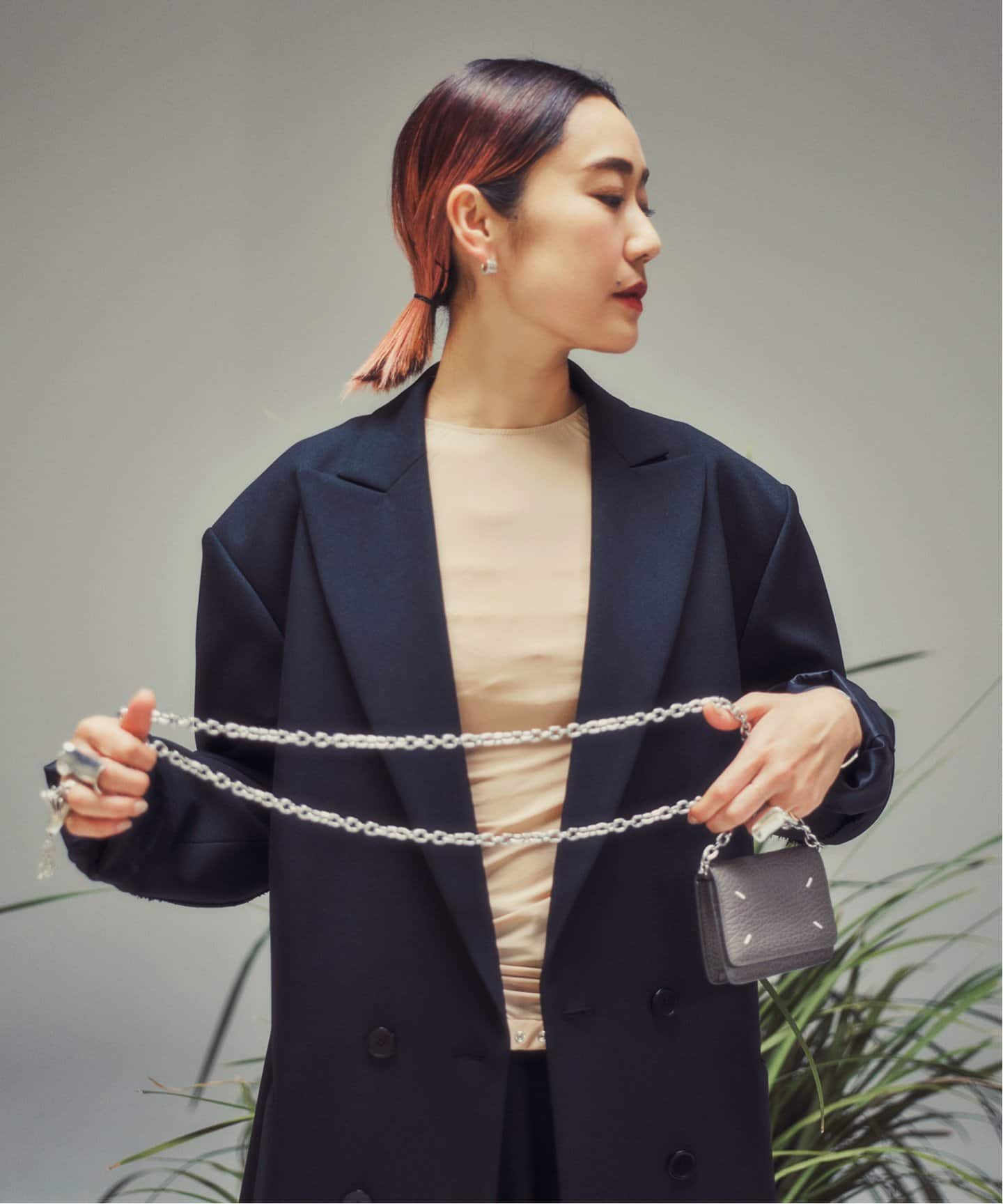 Maison Margiela Limited CHAIN WALLET SA3UI0009P4455T8031：財布