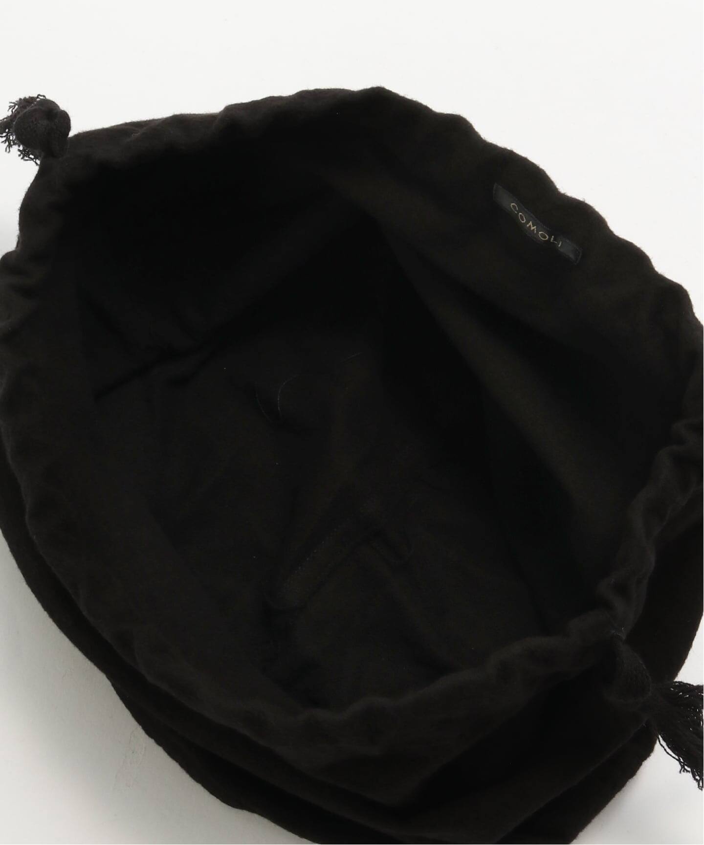 COMOLI コモリ コットンネル ポーチ C03-070 08 巾着 バッグ COMOLI / コモリ】コットンネル ポーチ C03-070 08（その他バッグ）｜L