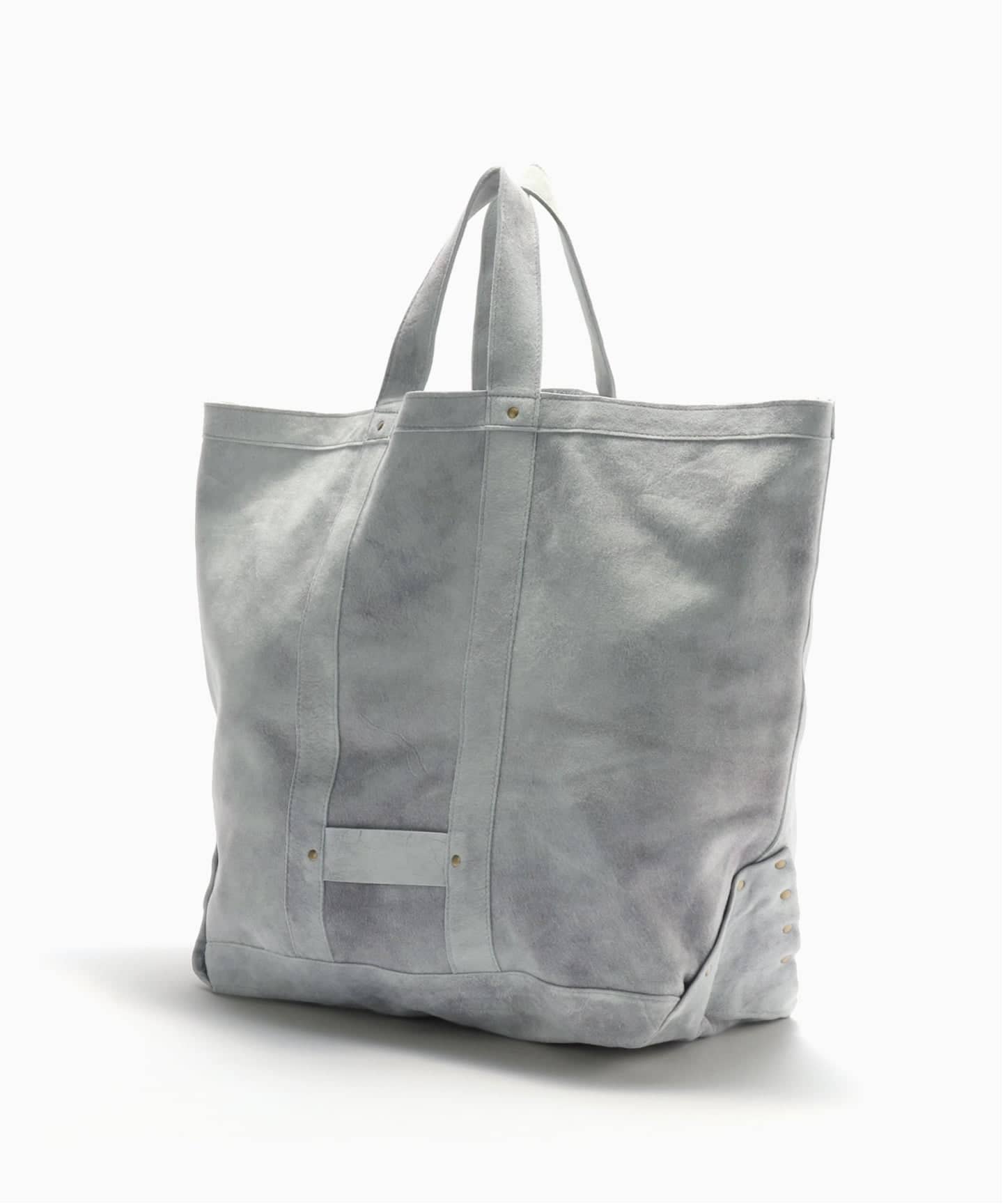 新品SEVEN BY SEVEN LEATHER TOTE BAG グレー SEVEN BY SEVEN LEATHER TOTE BAG グレー SEVEN BY SEVEN