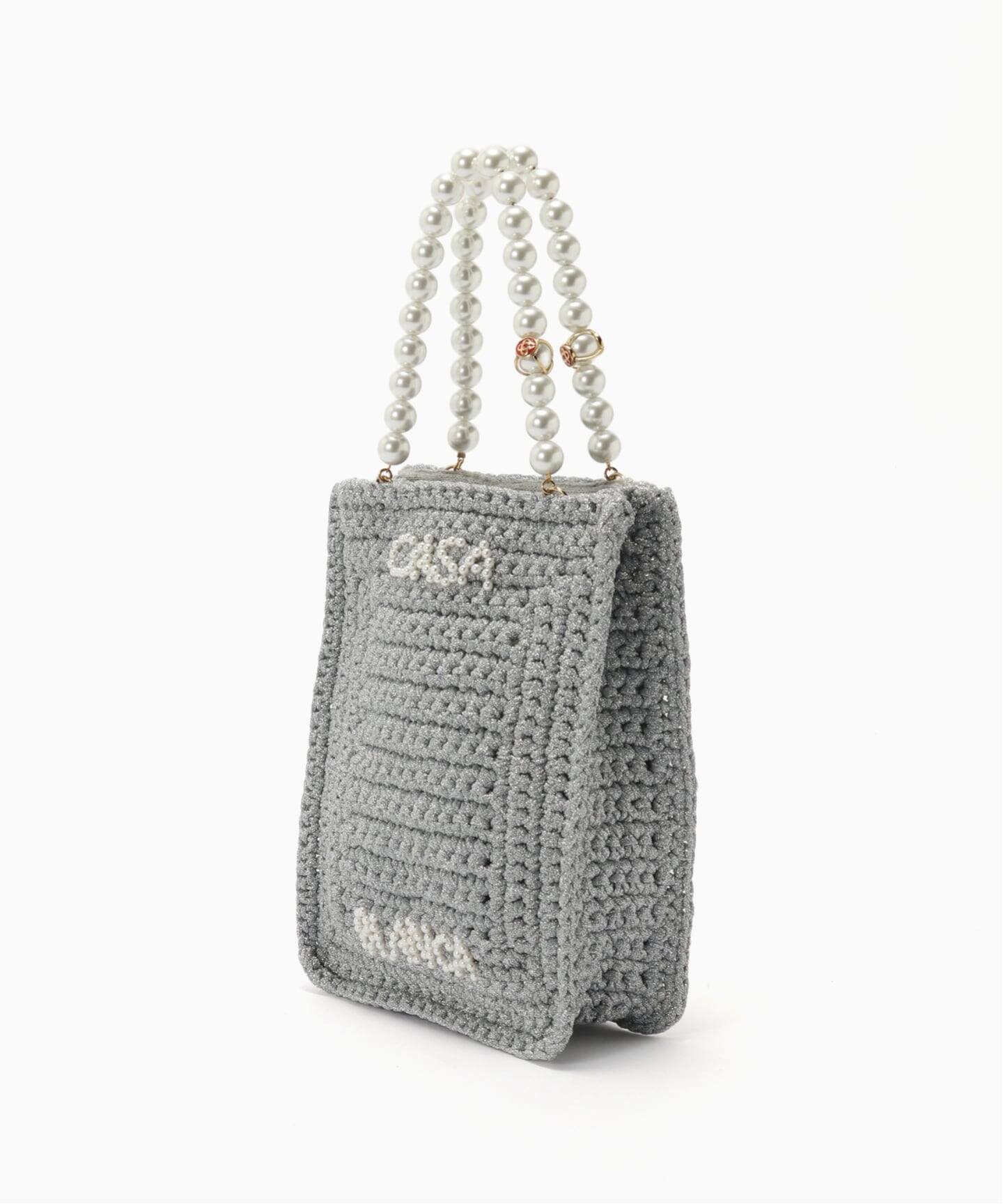CASABLANCA PEARL MINI CROCHET BAG（ハンドバッグ）｜BOICE FROM