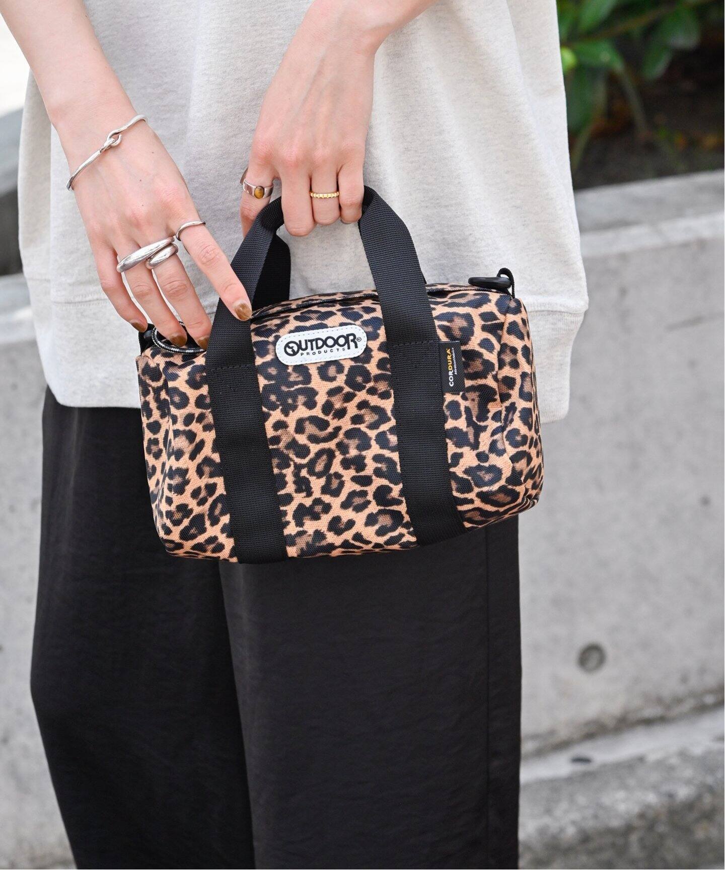 追加 230 ROLL BOSTON SMALL ex LEOPARD（ショルダーバッグ）｜OUTDOOR 